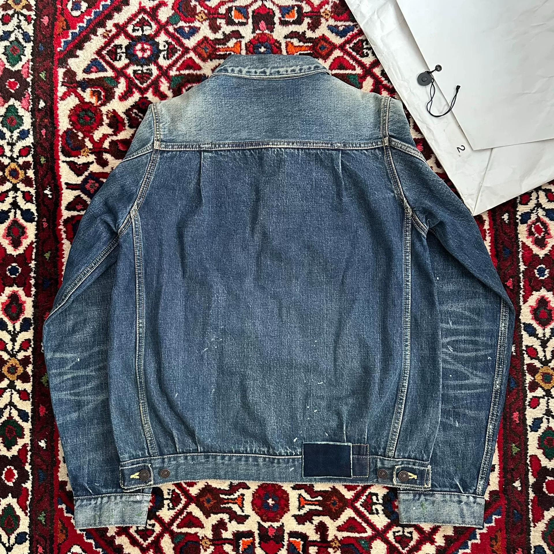 VISVIM 18aw 101 JUMBO Denim Jacket — front