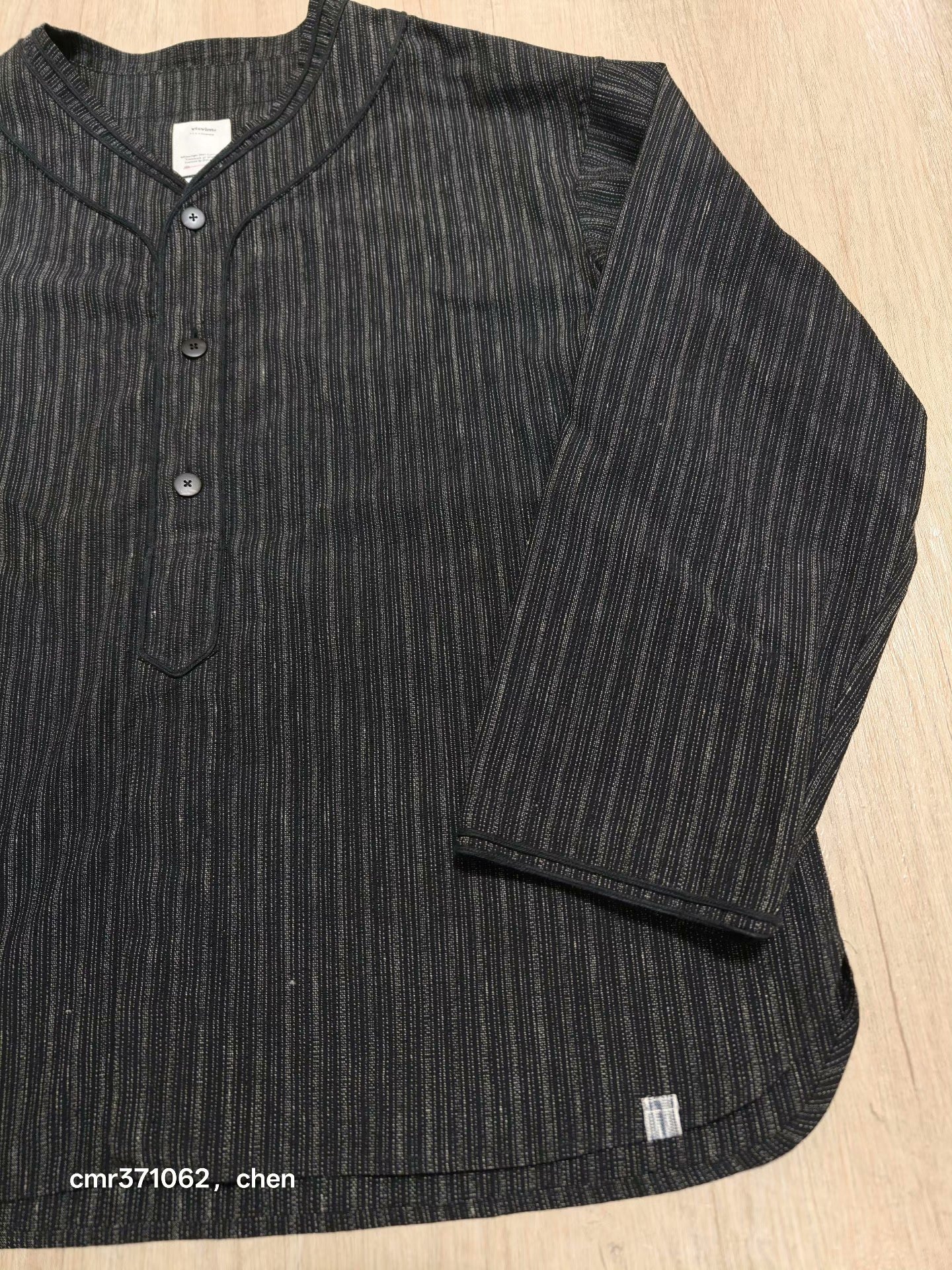 Visvim 23SS Dugout L/S Santome — detail