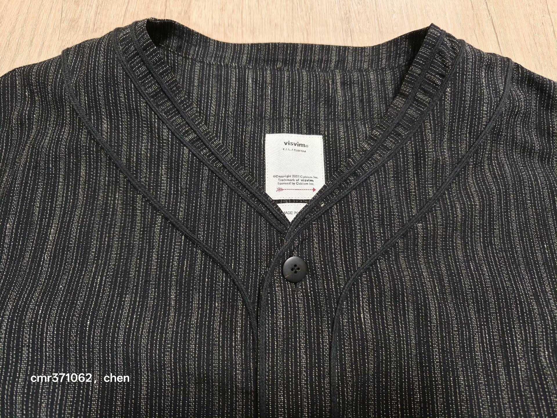 Visvim 23SS Dugout L/S Santome — front