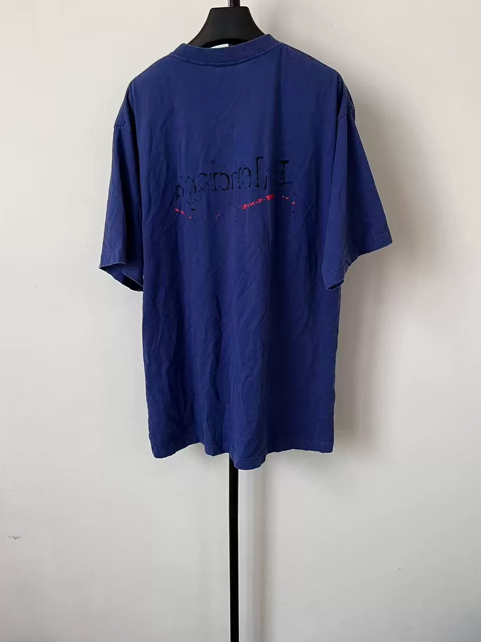 Balenciaga Letter Logo Short-Sleeve T-Shirt — front