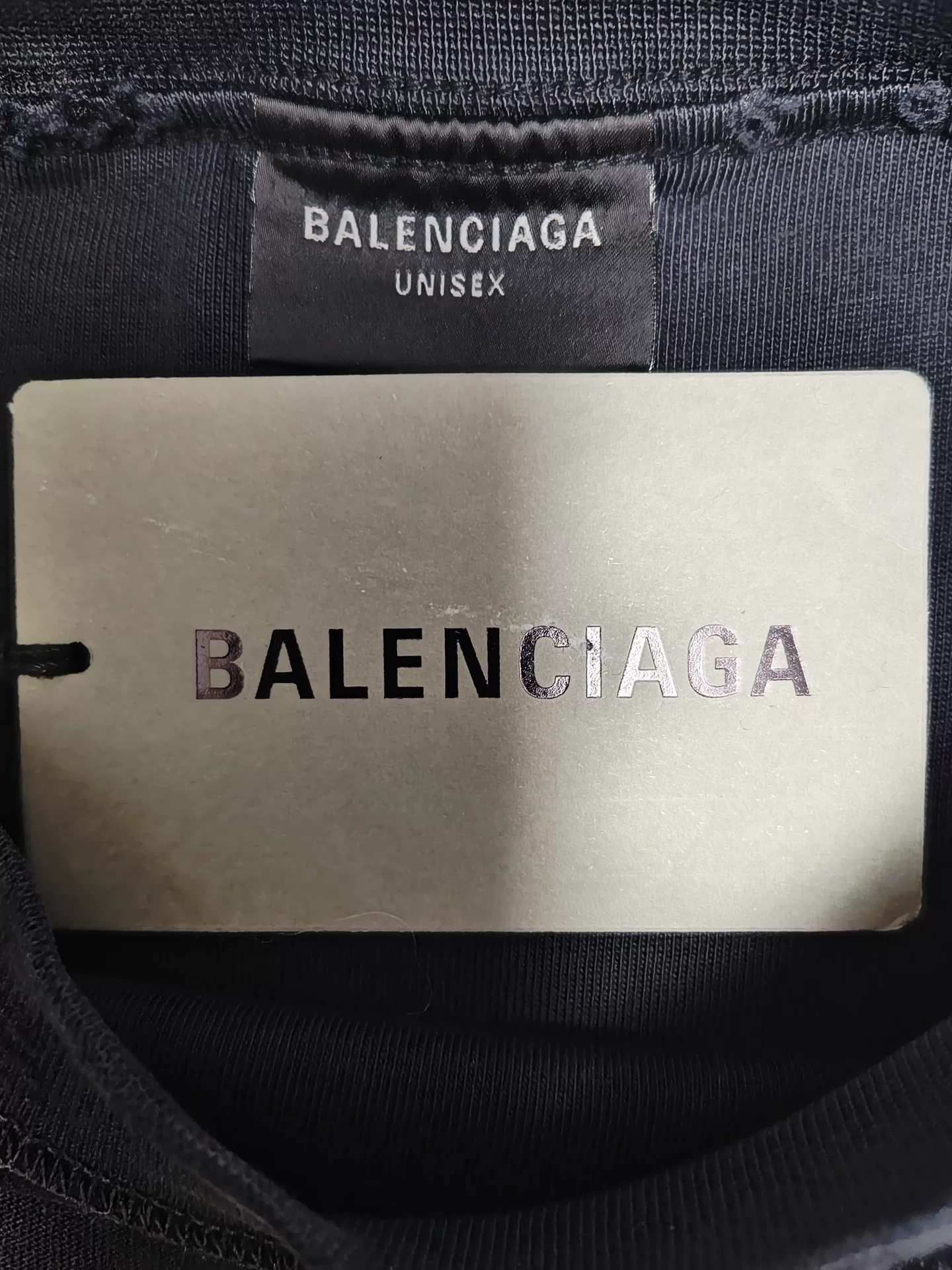 Balenciaga 24SS See Now Buy Now Tee — label