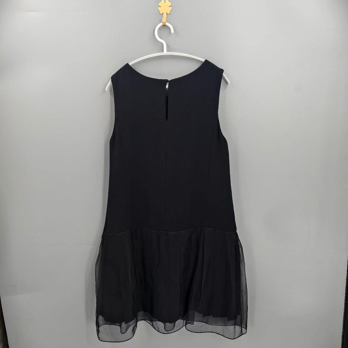 Dior Black Haute Couture Dress — front