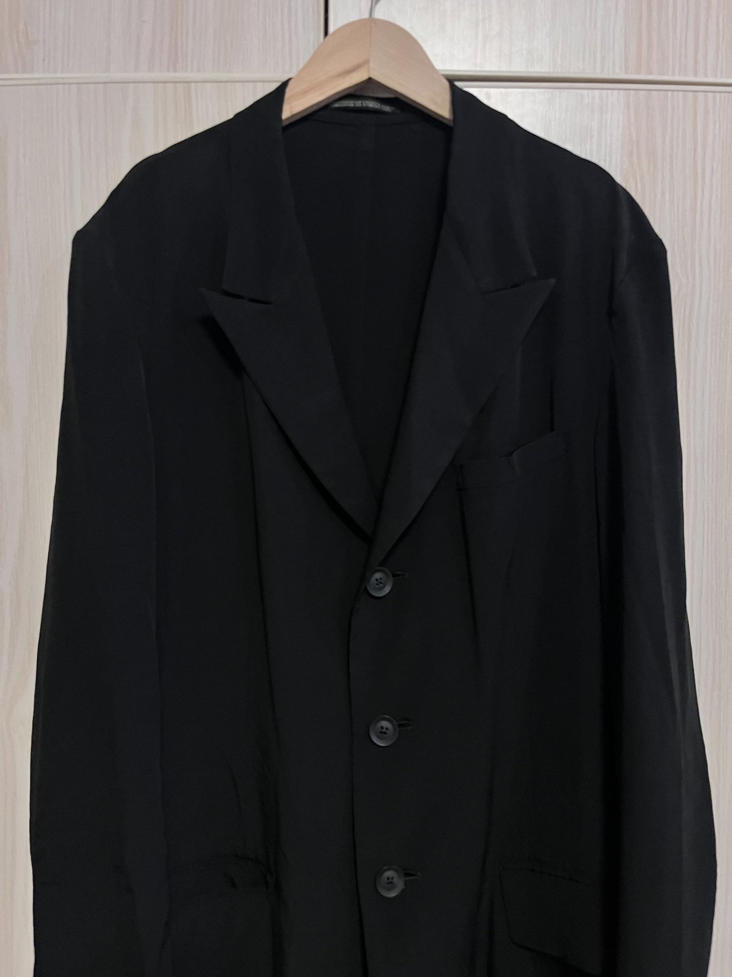 Yohji Yamamoto 20SS Long Coat — back