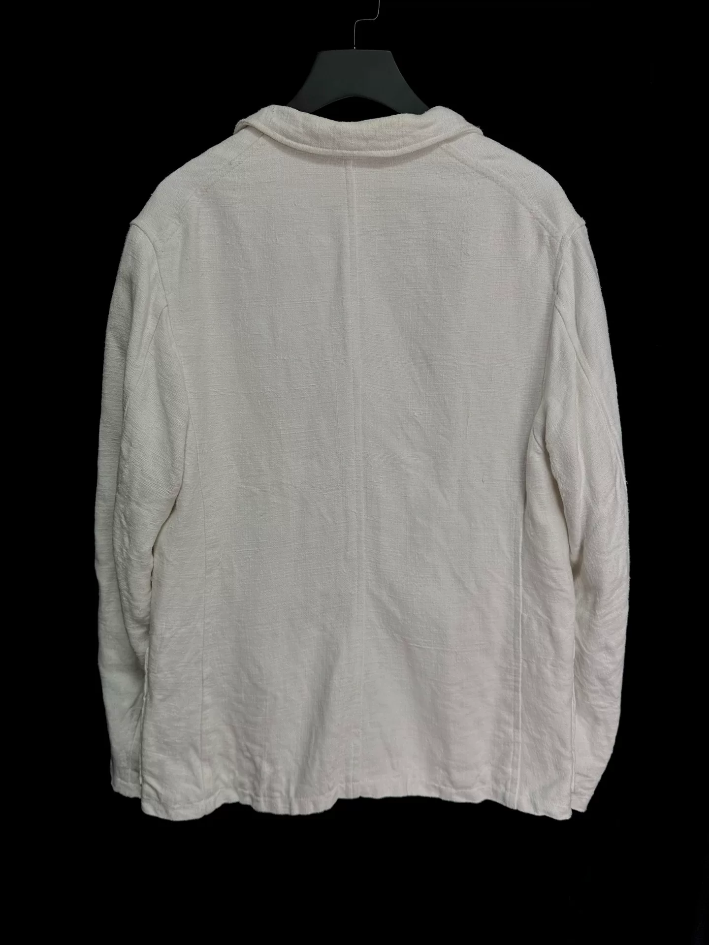 Andrew Driftwood Antique Linen Coat — front