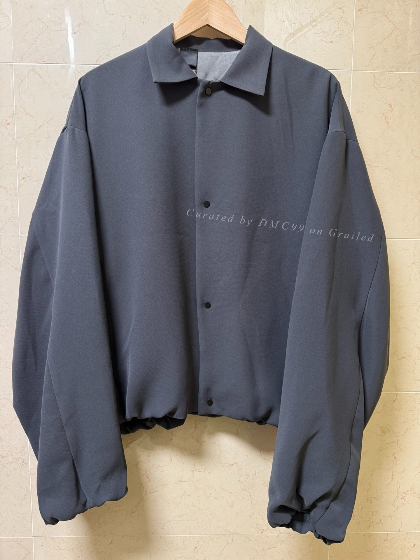 n.hoolywood 25AW Short Collar Jacket — front