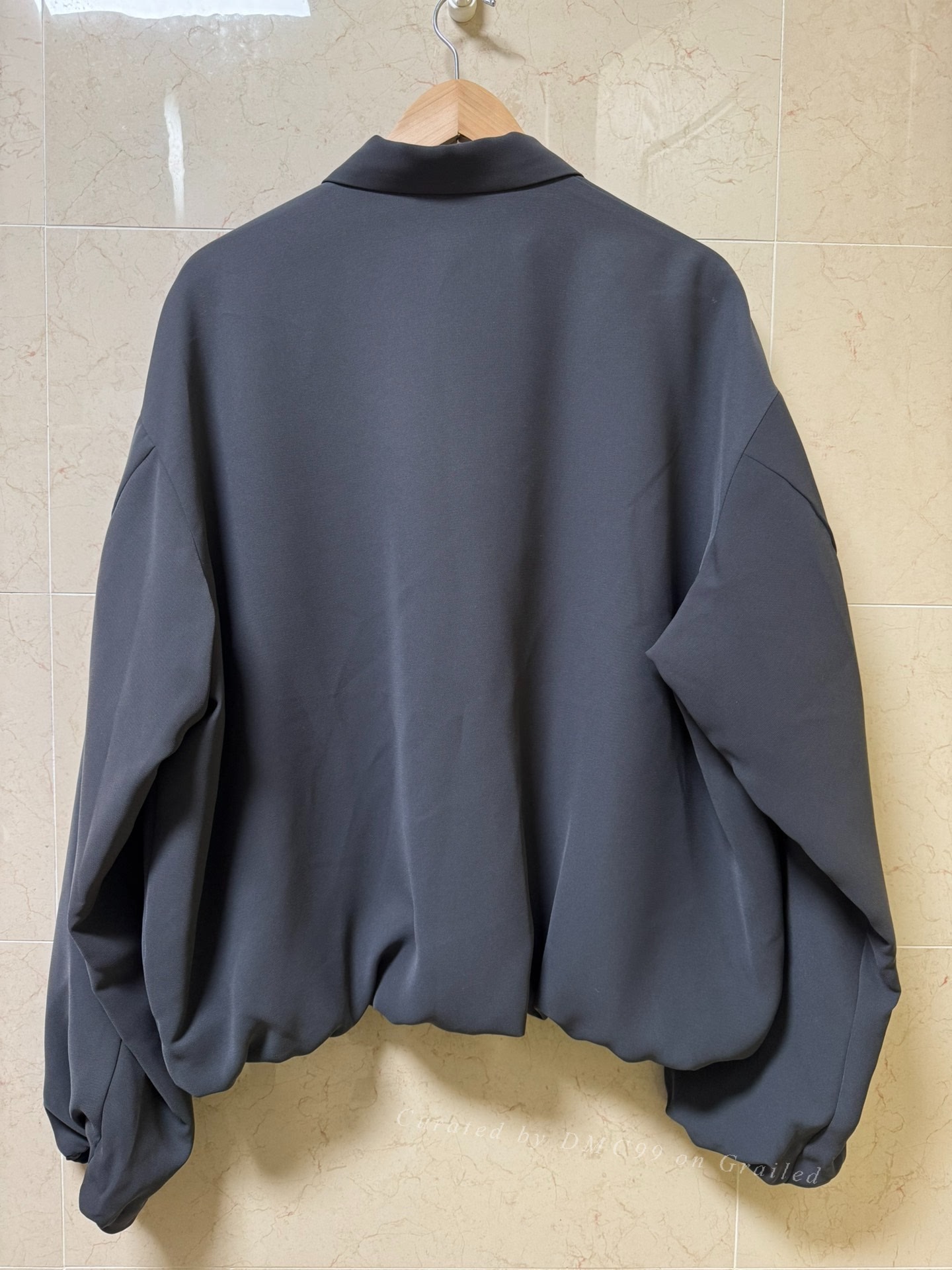 n.hoolywood 25AW Short Collar Jacket — detail