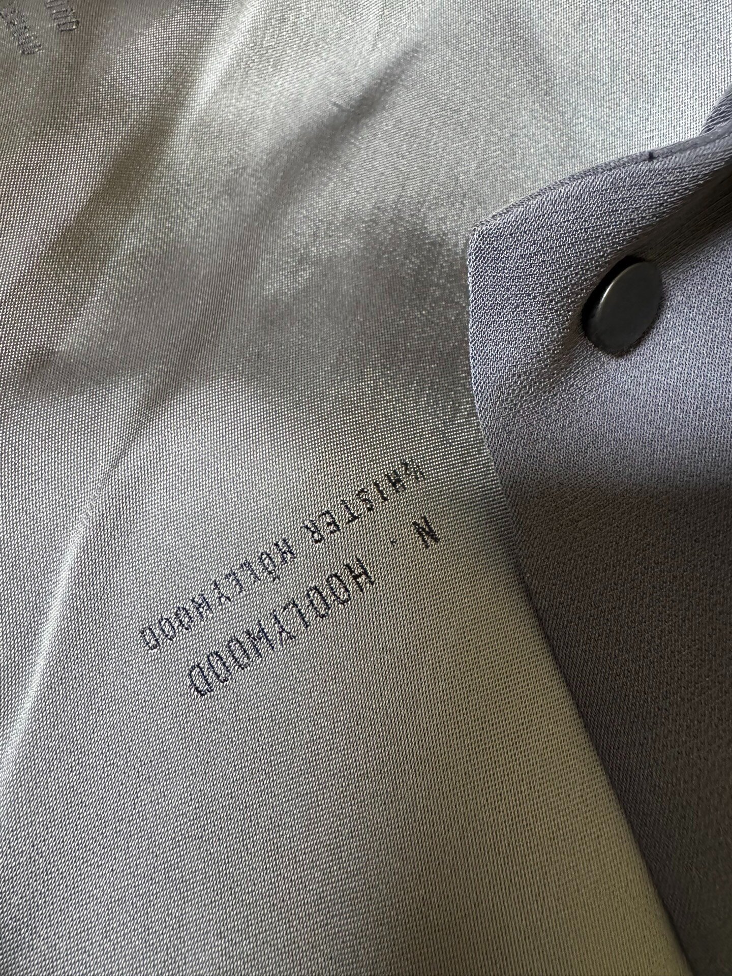 n.hoolywood 25AW Short Collar Jacket — back