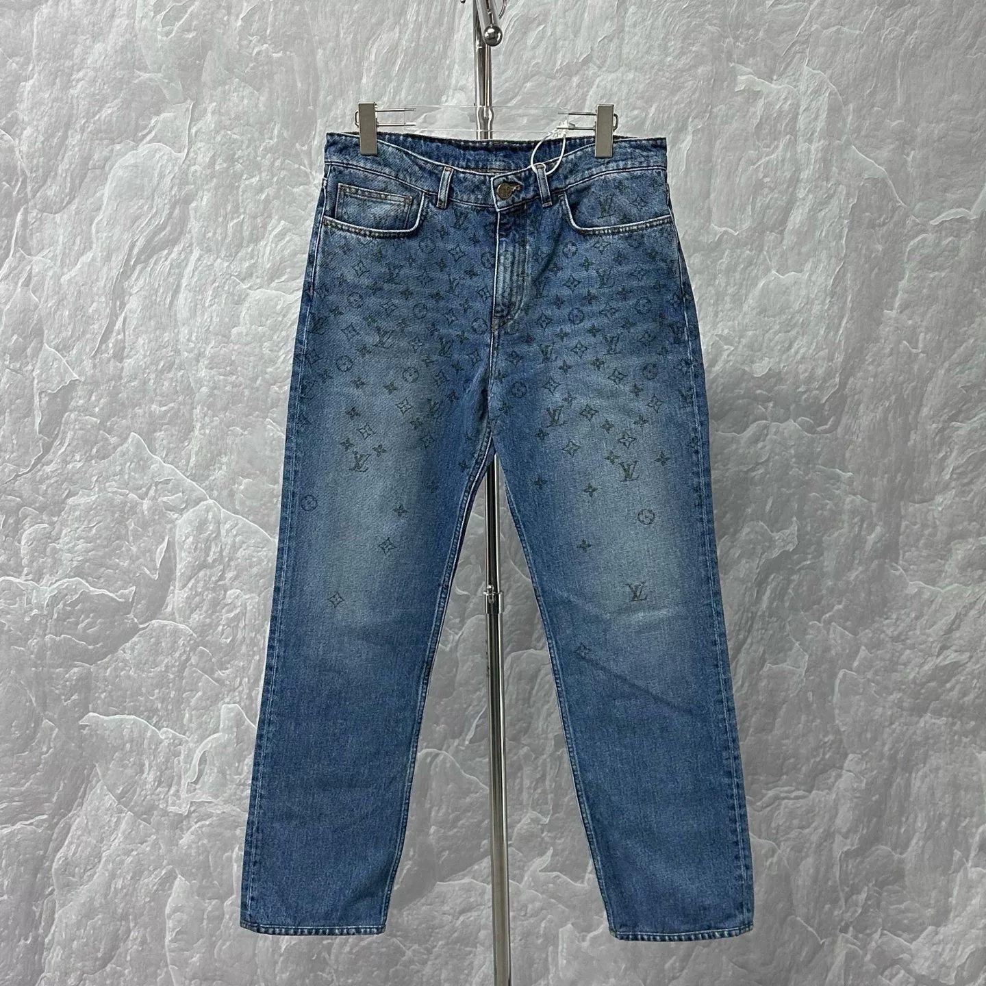 Louis Vuitton Gradient Monogram Denim Pants
