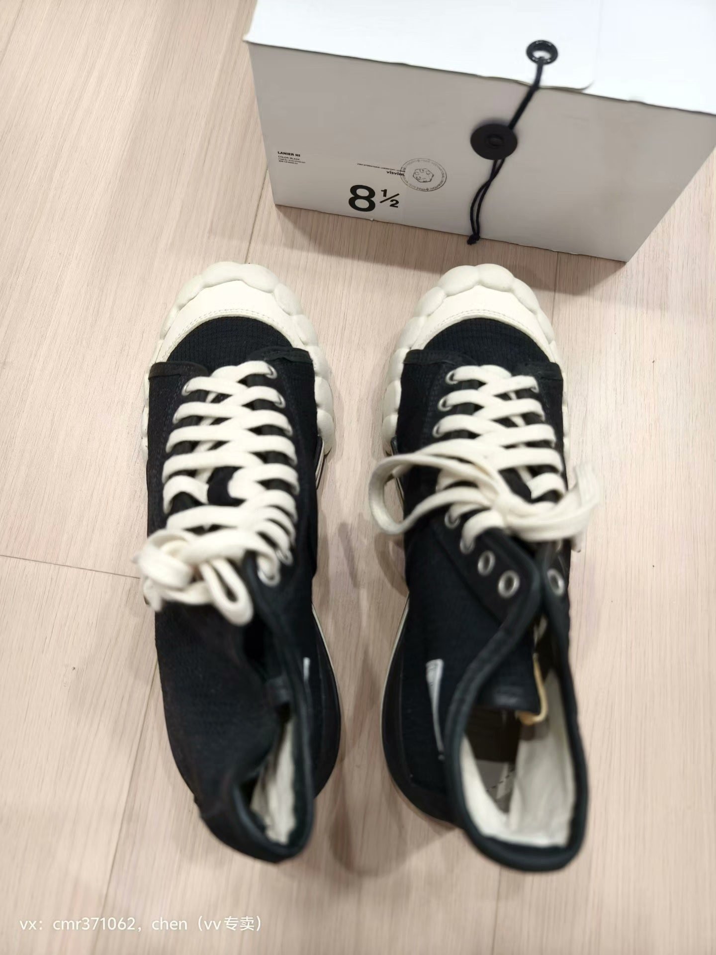 VISVIM 22SS LANIER HI — label
