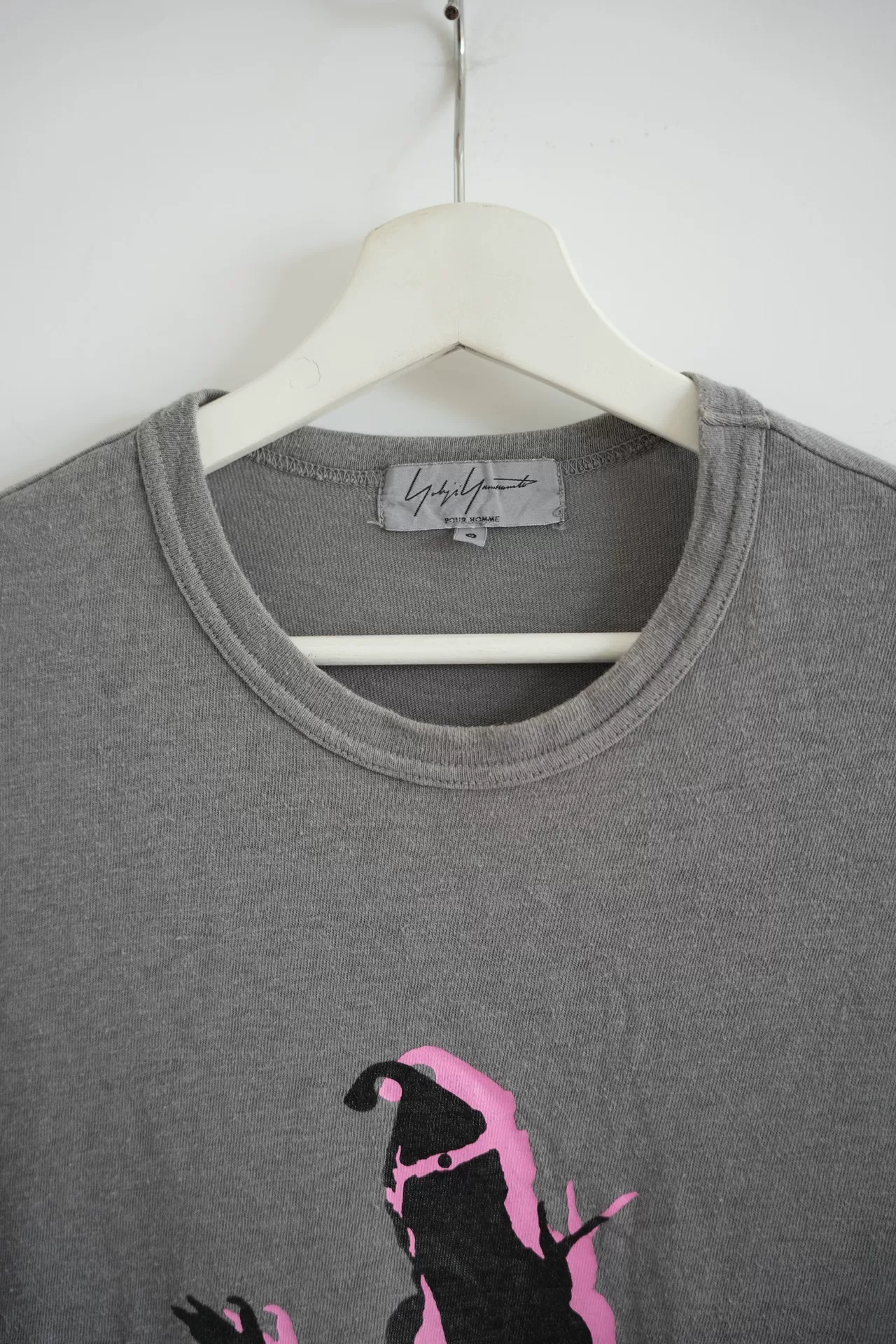 Yohji Yamamoto 05AW Ultraman Silhouette T-shirt — back