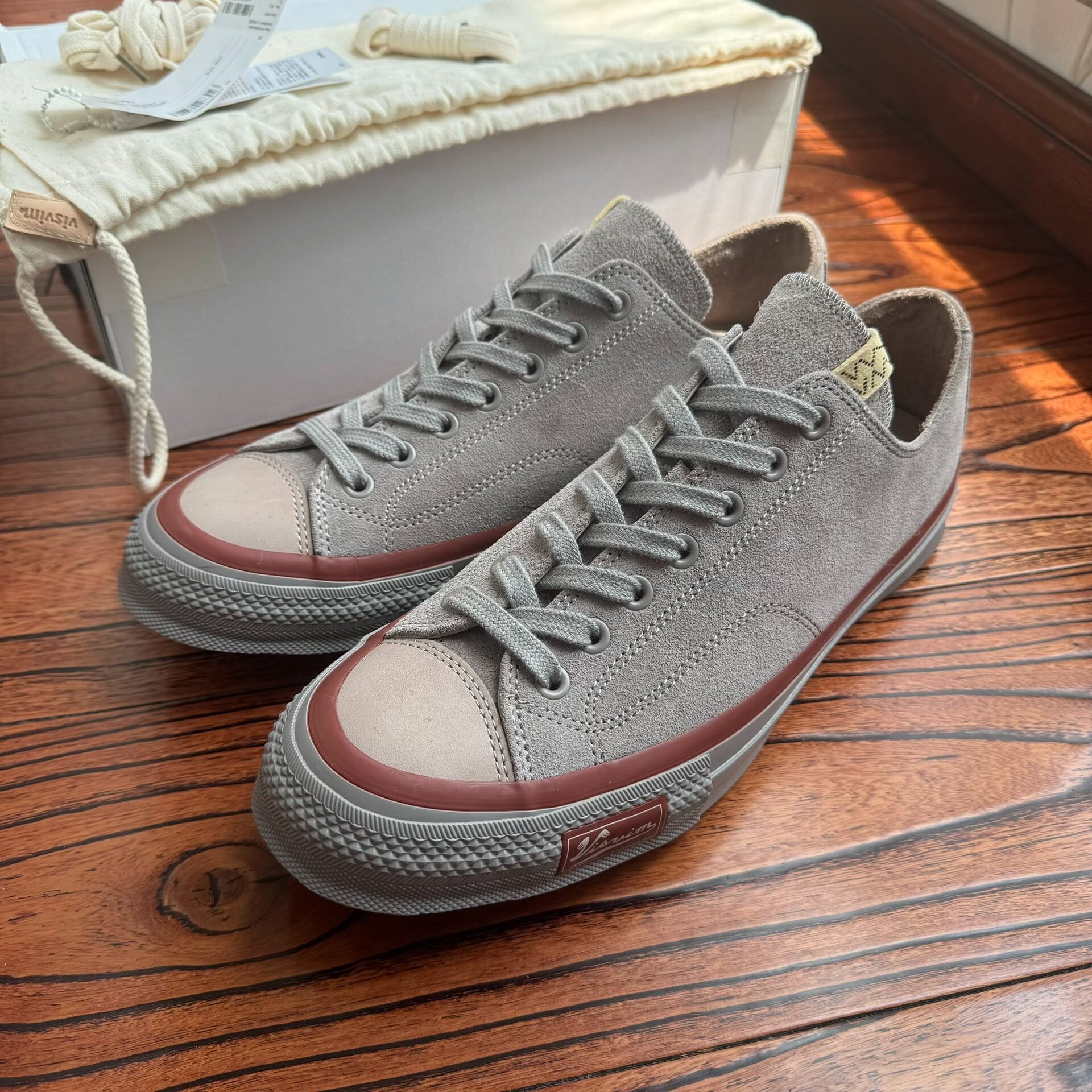 Visvim SKAGWAY LO Suede Sneakers