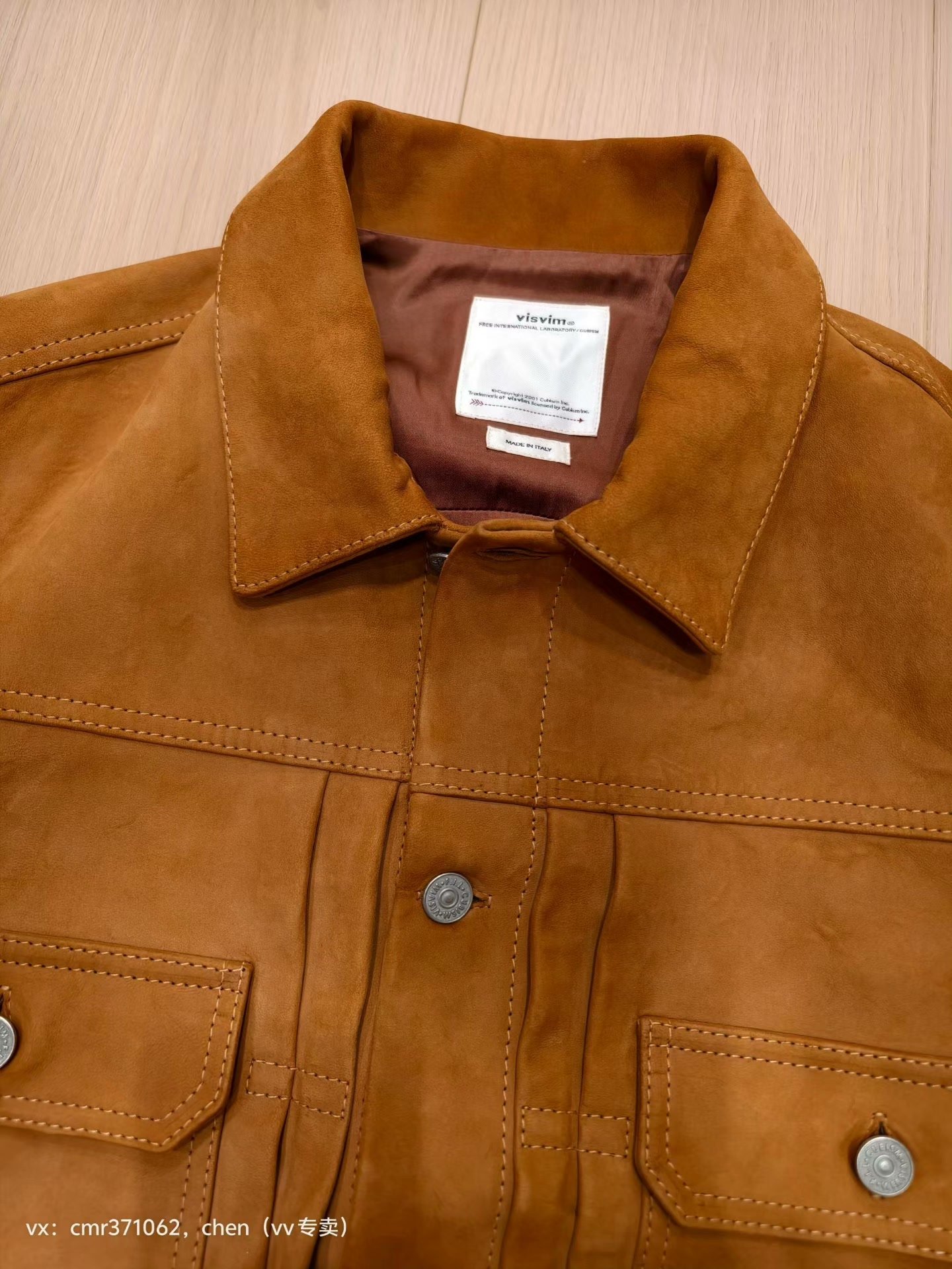 VISVIM 21SS 101XX French Veg Leather — front
