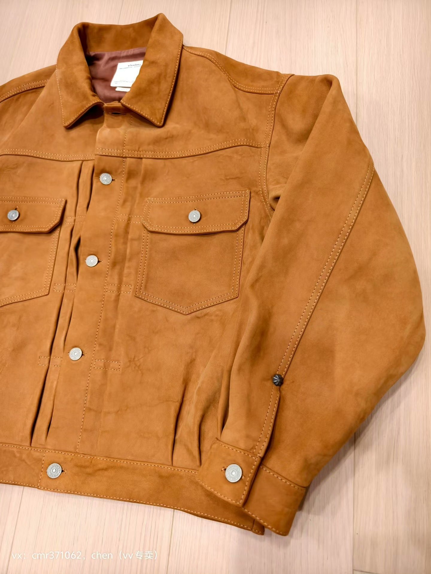 VISVIM 21SS 101XX French Veg Leather — detail