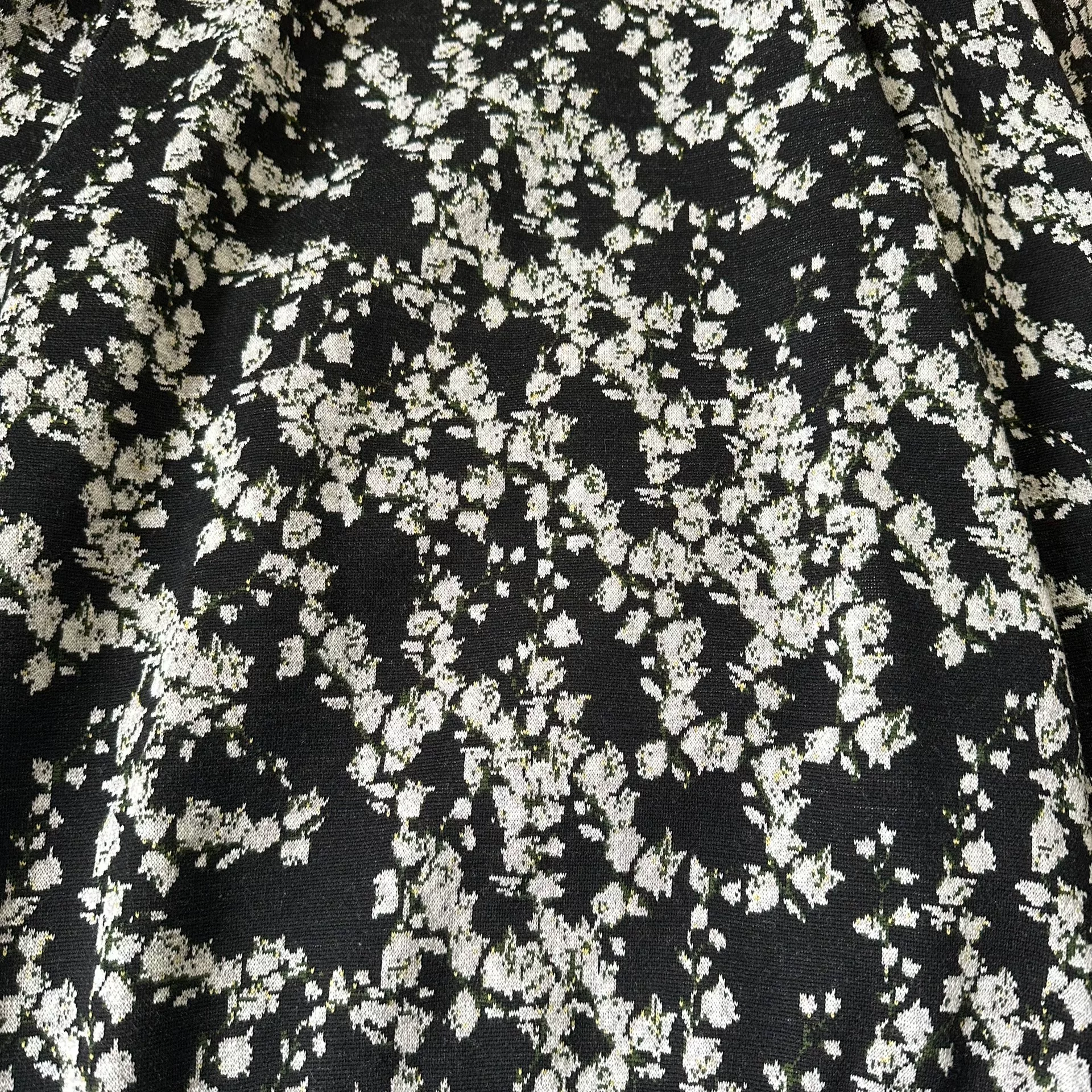 Dior Homme 14FW Lily Floral Sweater — detail