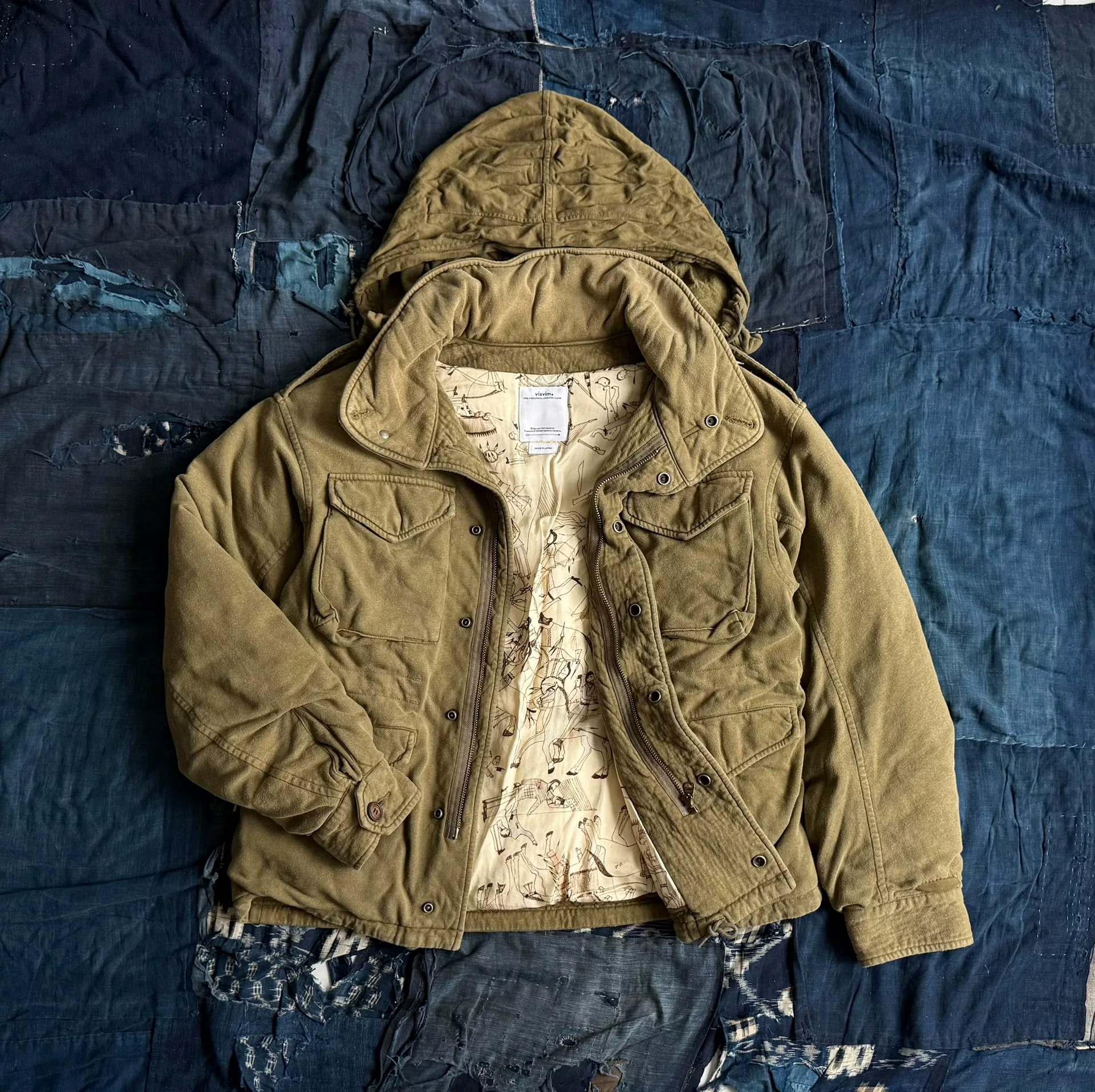 VISVIM 25AW BICKLE ERA DOWN Jacket — front