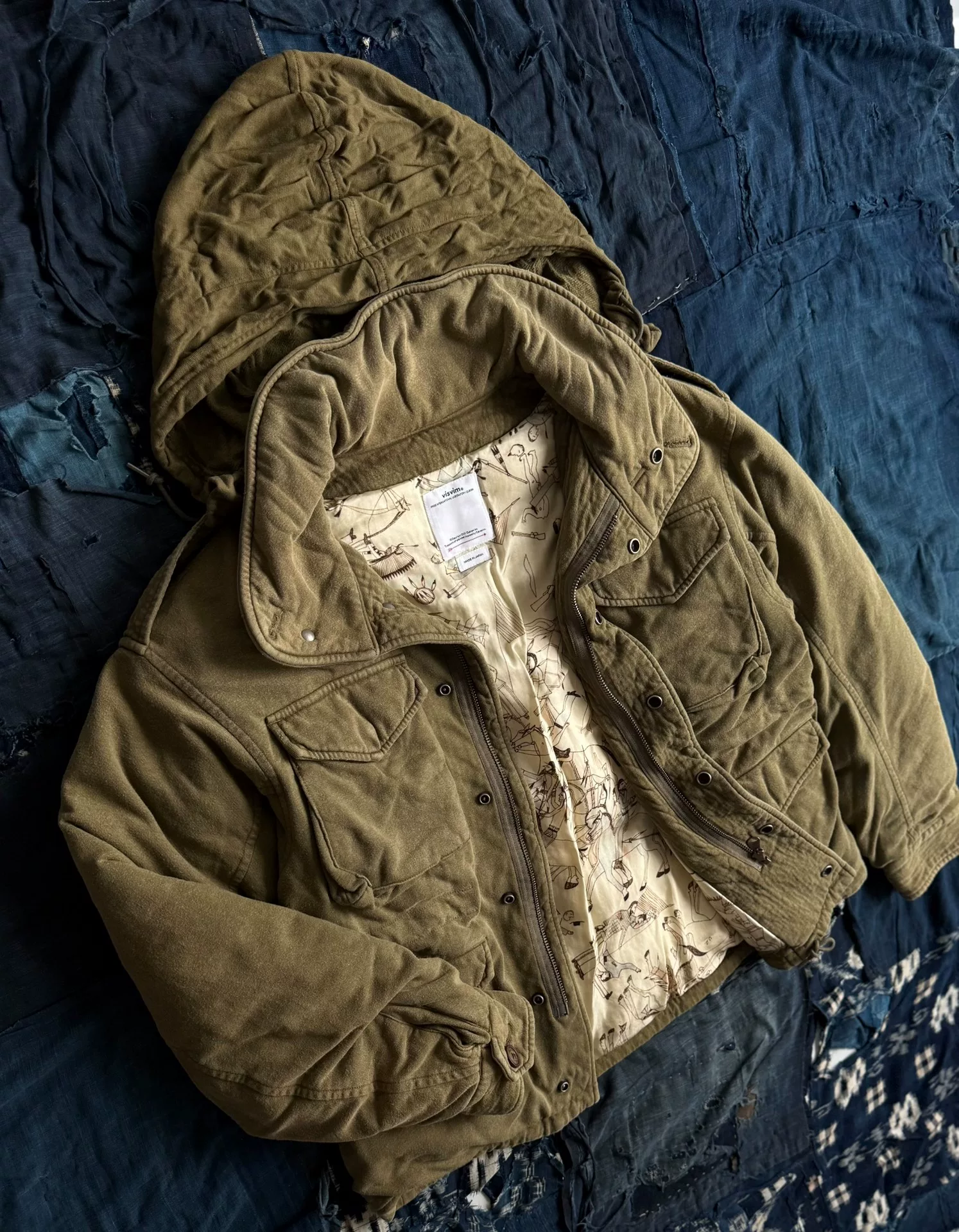 VISVIM 25AW BICKLE ERA DOWN Jacket — back