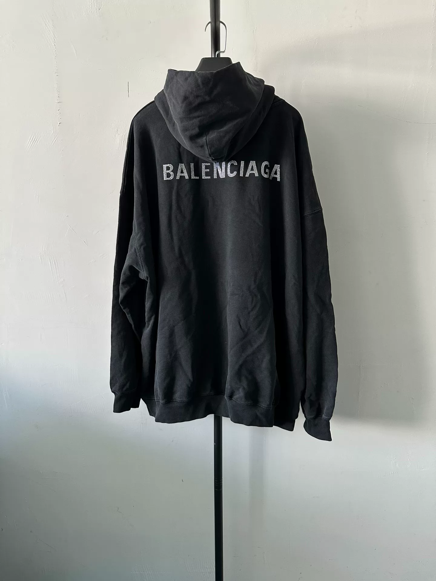 Balenciaga Oversized Lettering Hoodie