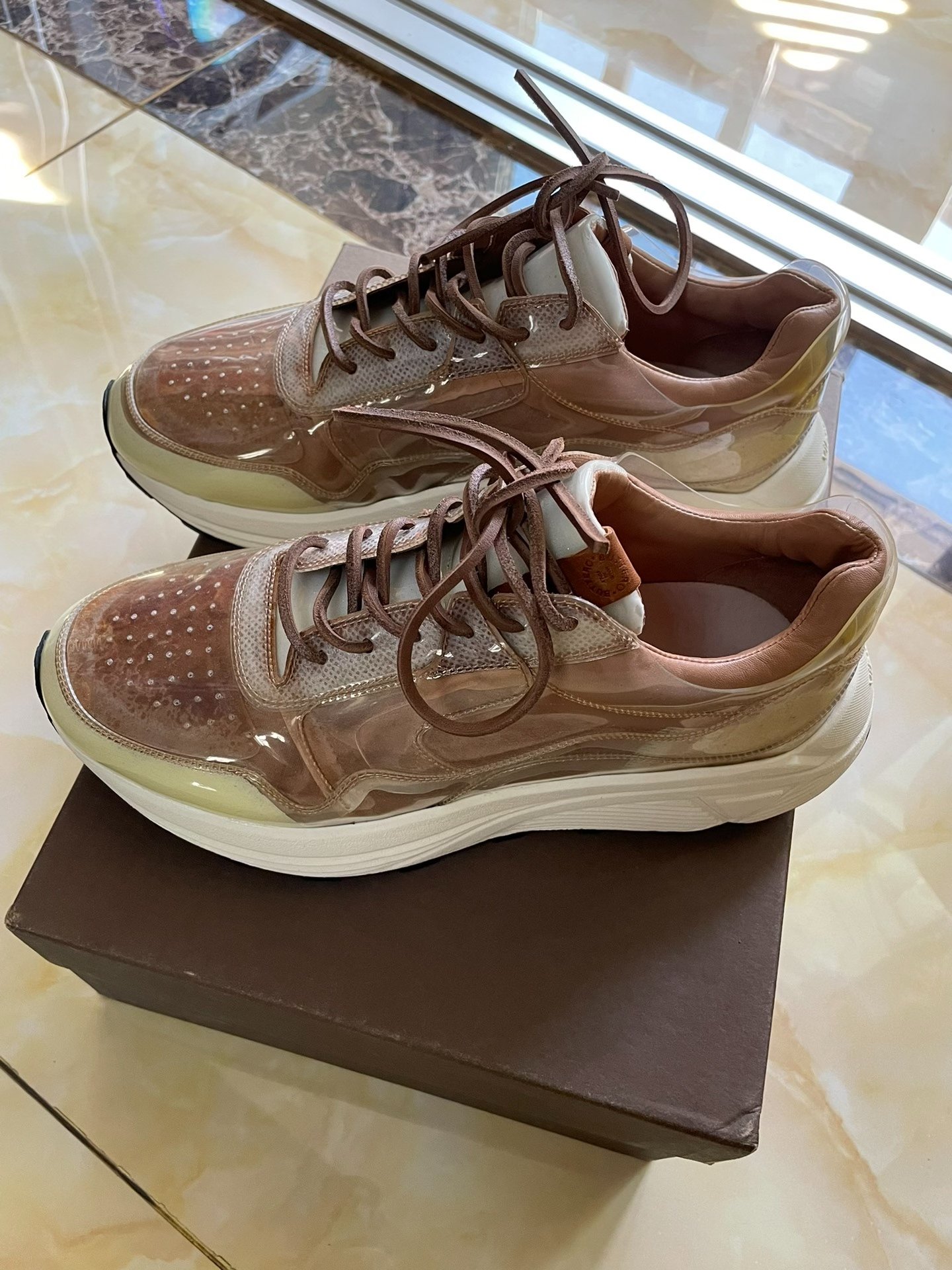 BUTTERO Men's Casual PVC Sneakers