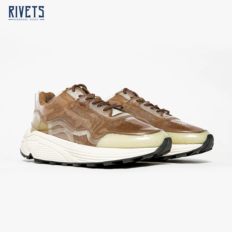 BUTTERO Men's Casual PVC Sneakers — front