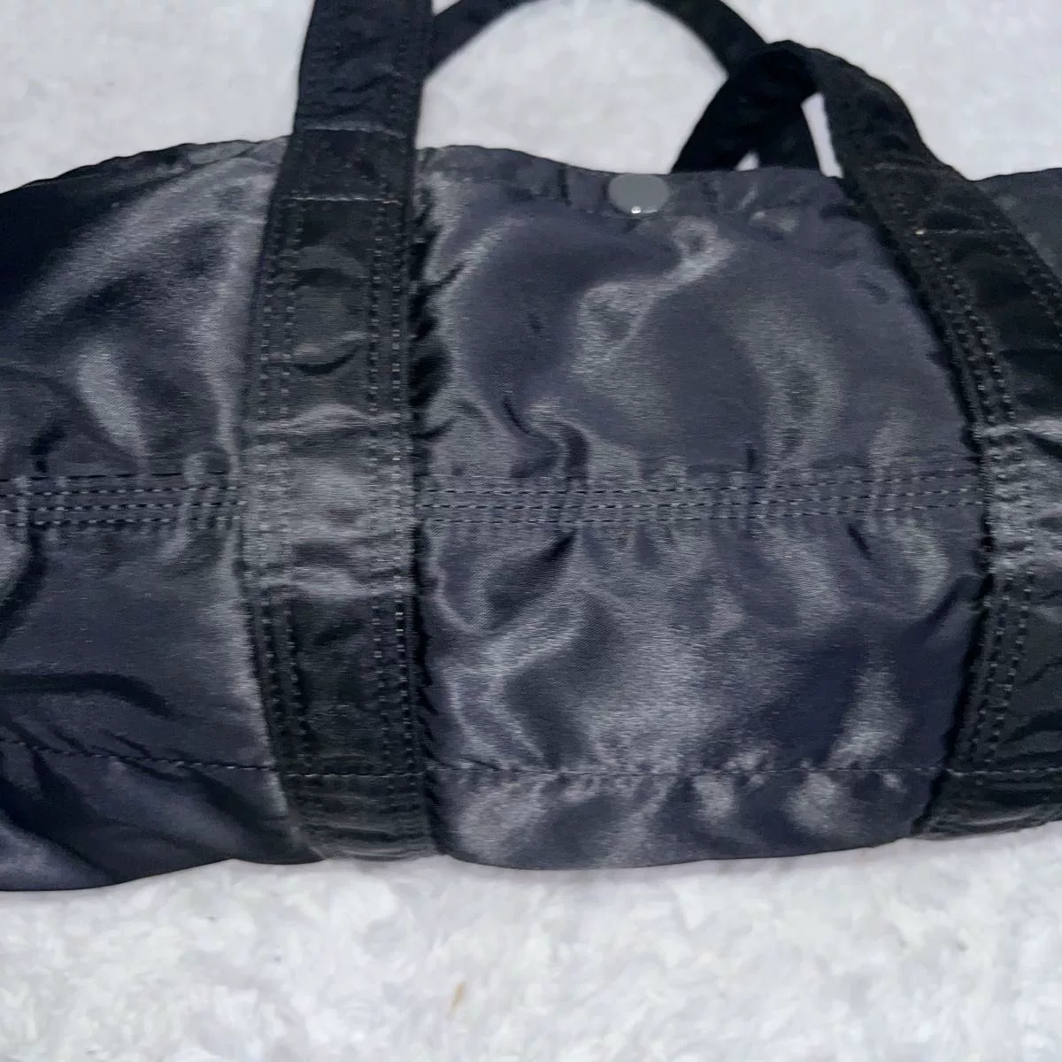 Porter Boston Black Handbag Shoulder Bag — label