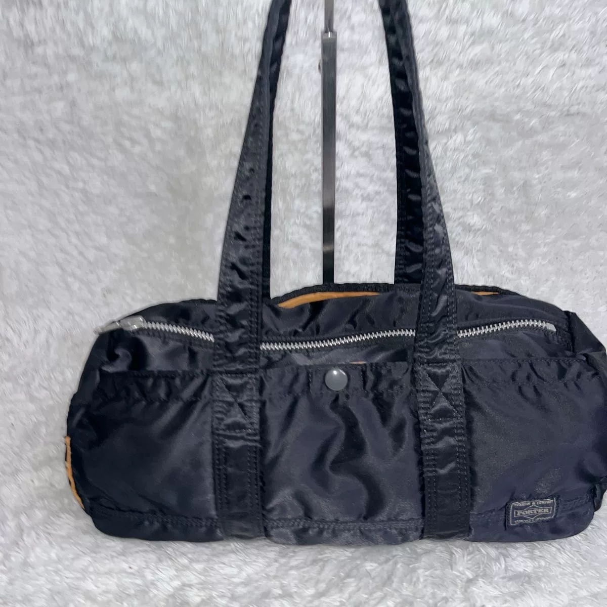 Porter Boston Black Handbag Shoulder Bag — front