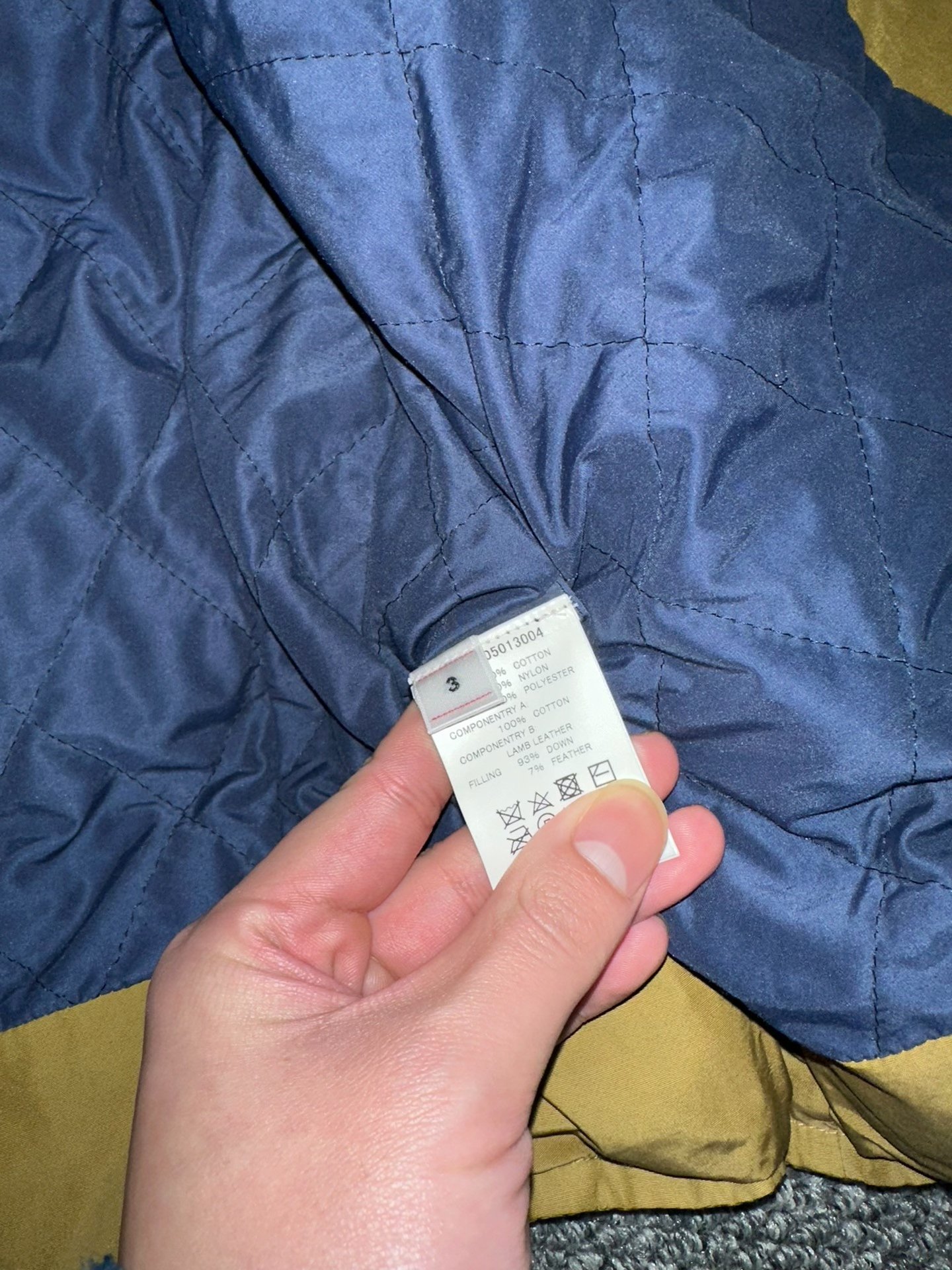 visvim Nylon Strabler Down Vest — back