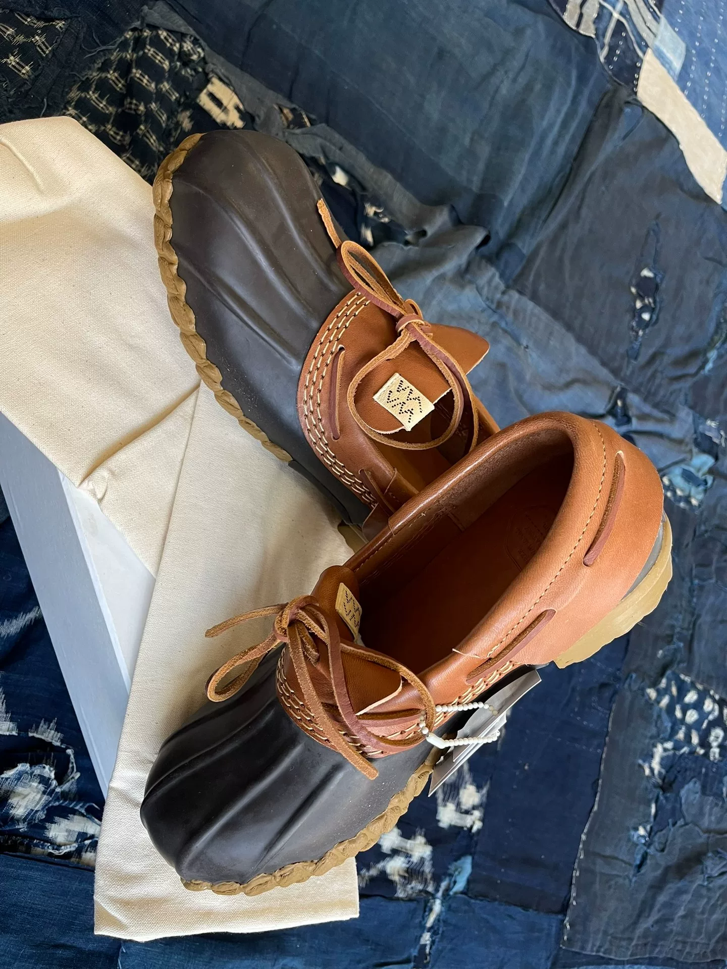 VISVIM DECOY DUCK LO-FOLK Low-Top Boots