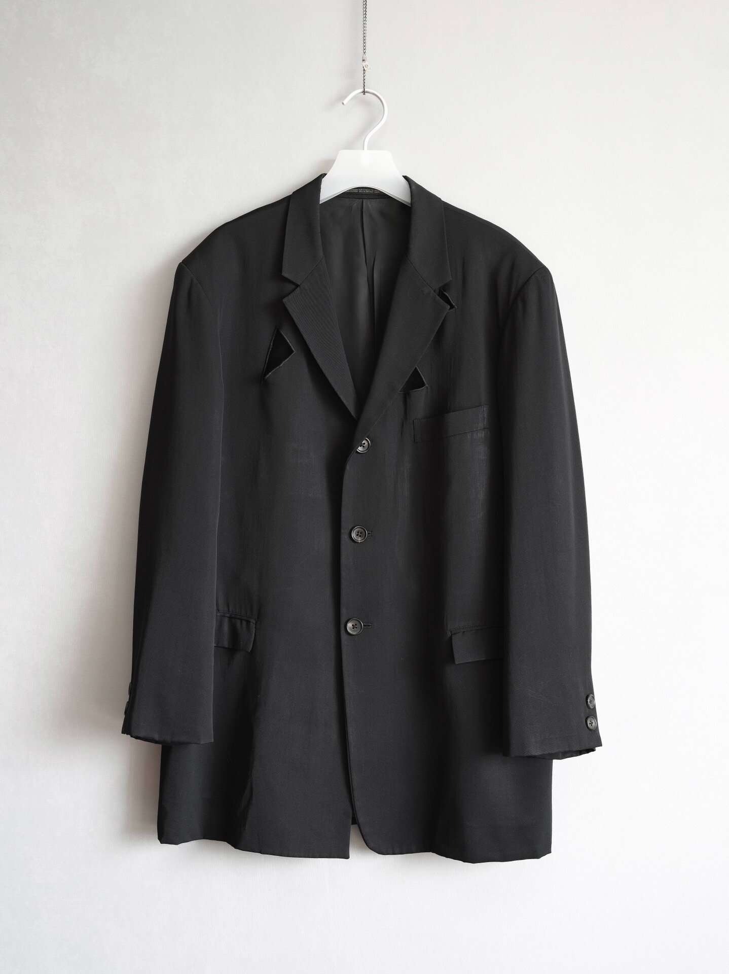 Yohji Yamamoto 92SS Triangle Cutout Coat