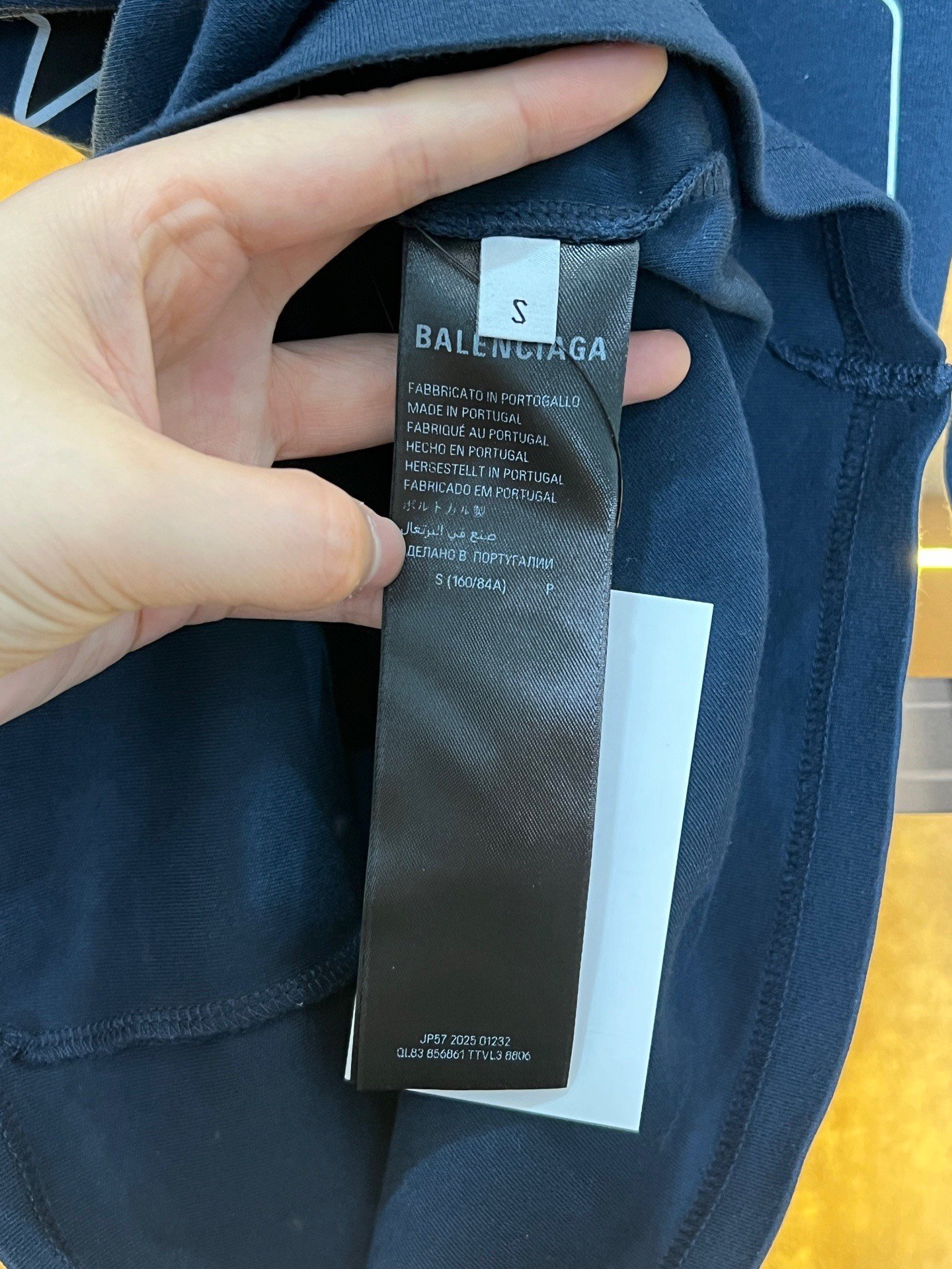Balenciaga Star Tight Long-Sleeve Top — detail