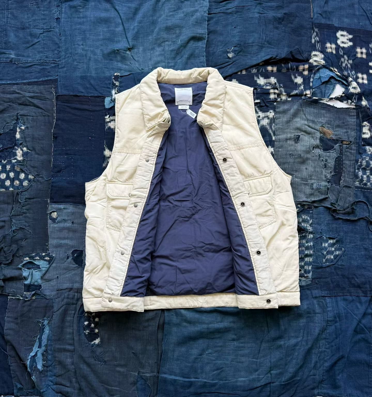 visvim 20AW 101 Down Vest Shibuya Limited — front