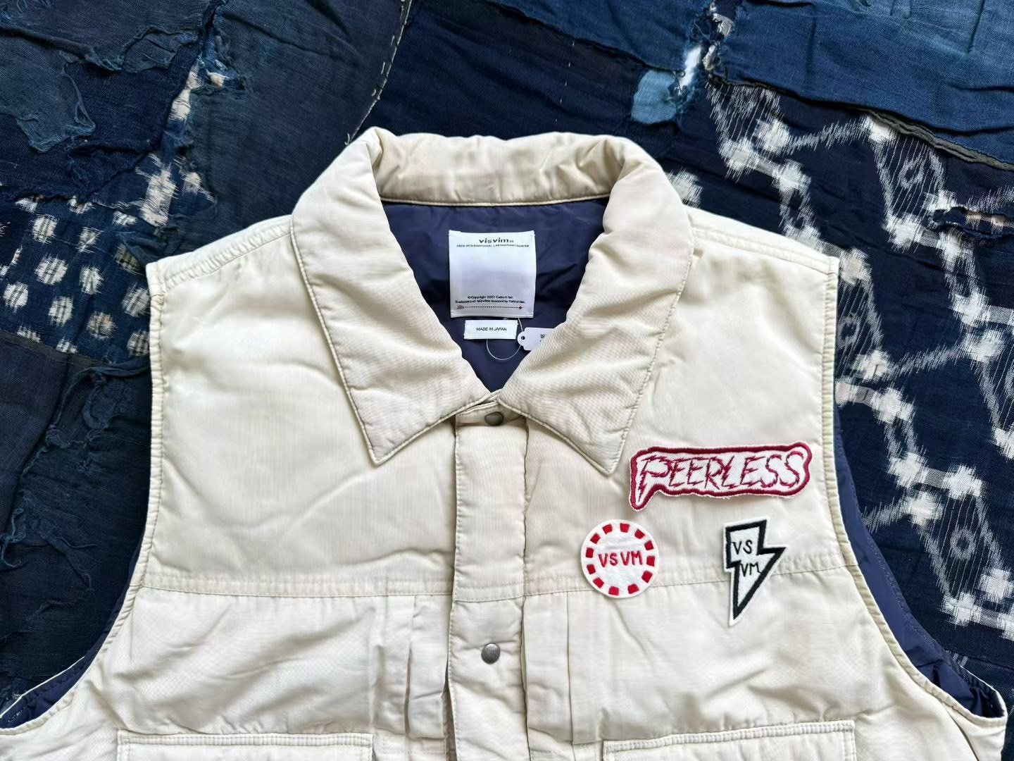 visvim 20AW 101 Down Vest Shibuya Limited — back