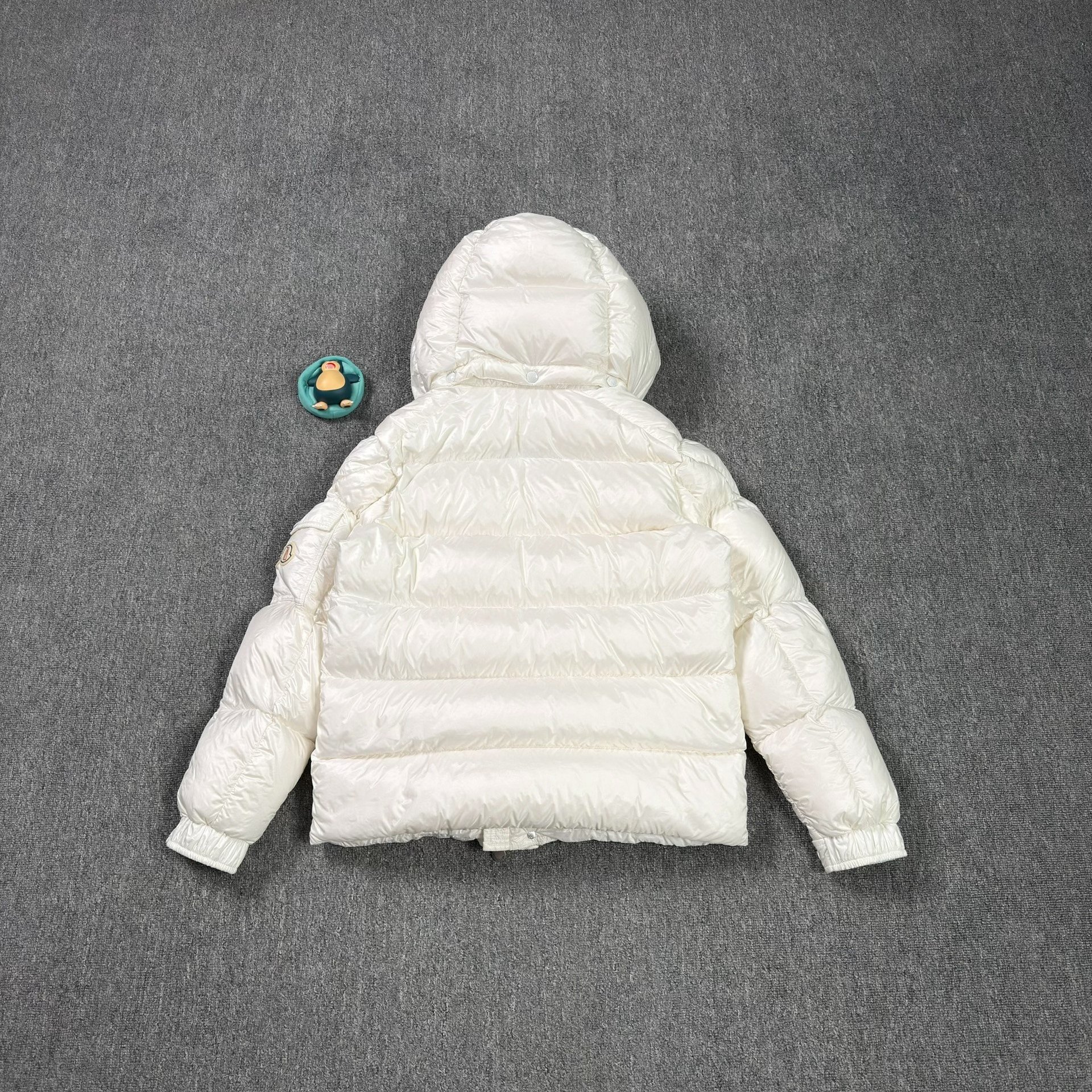 Moncler Maya 70th Anniversary Limited White Down Jacket — front