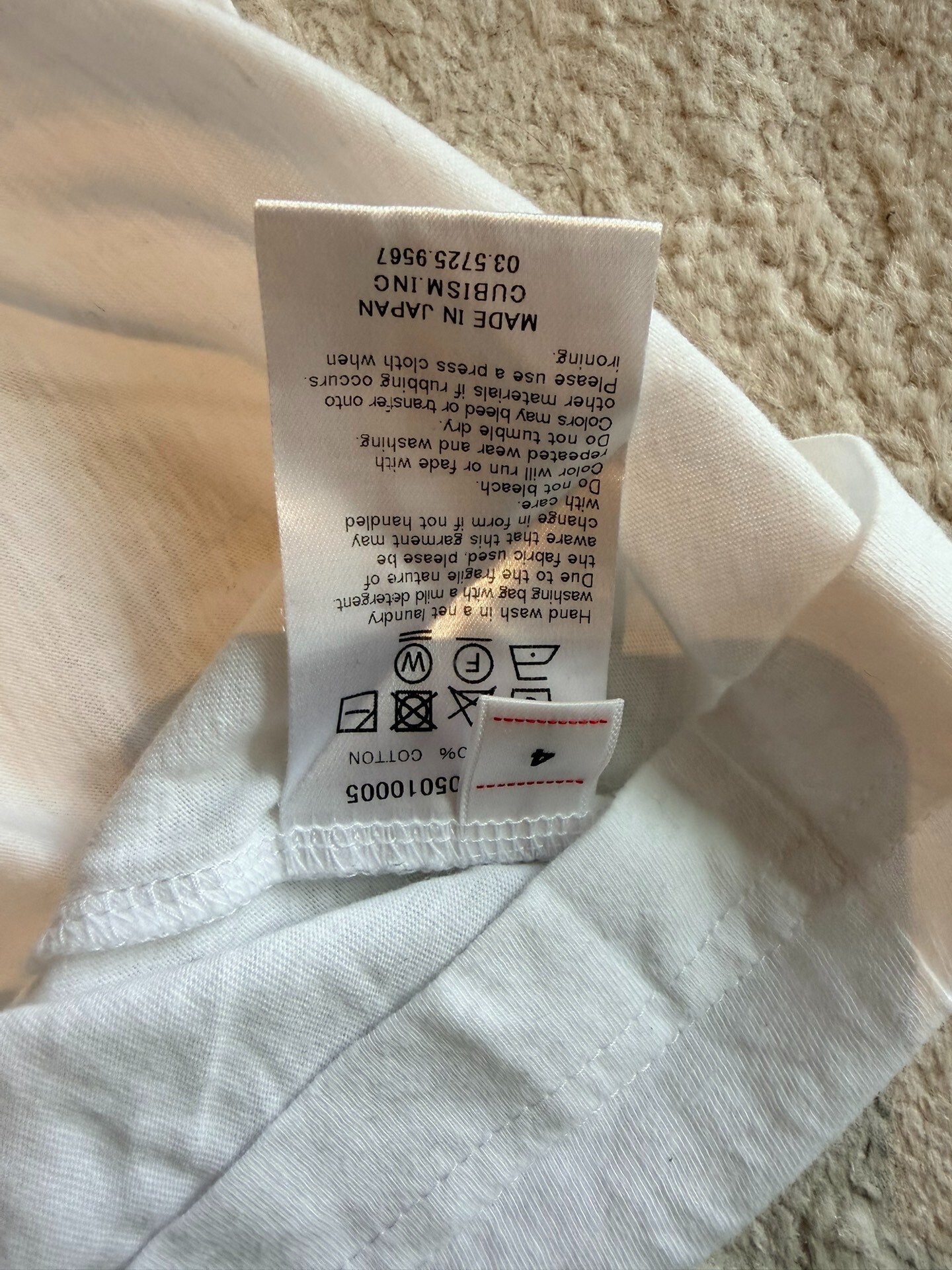 visvim 19ss Jumbo Tee Short-Sleeve — detail