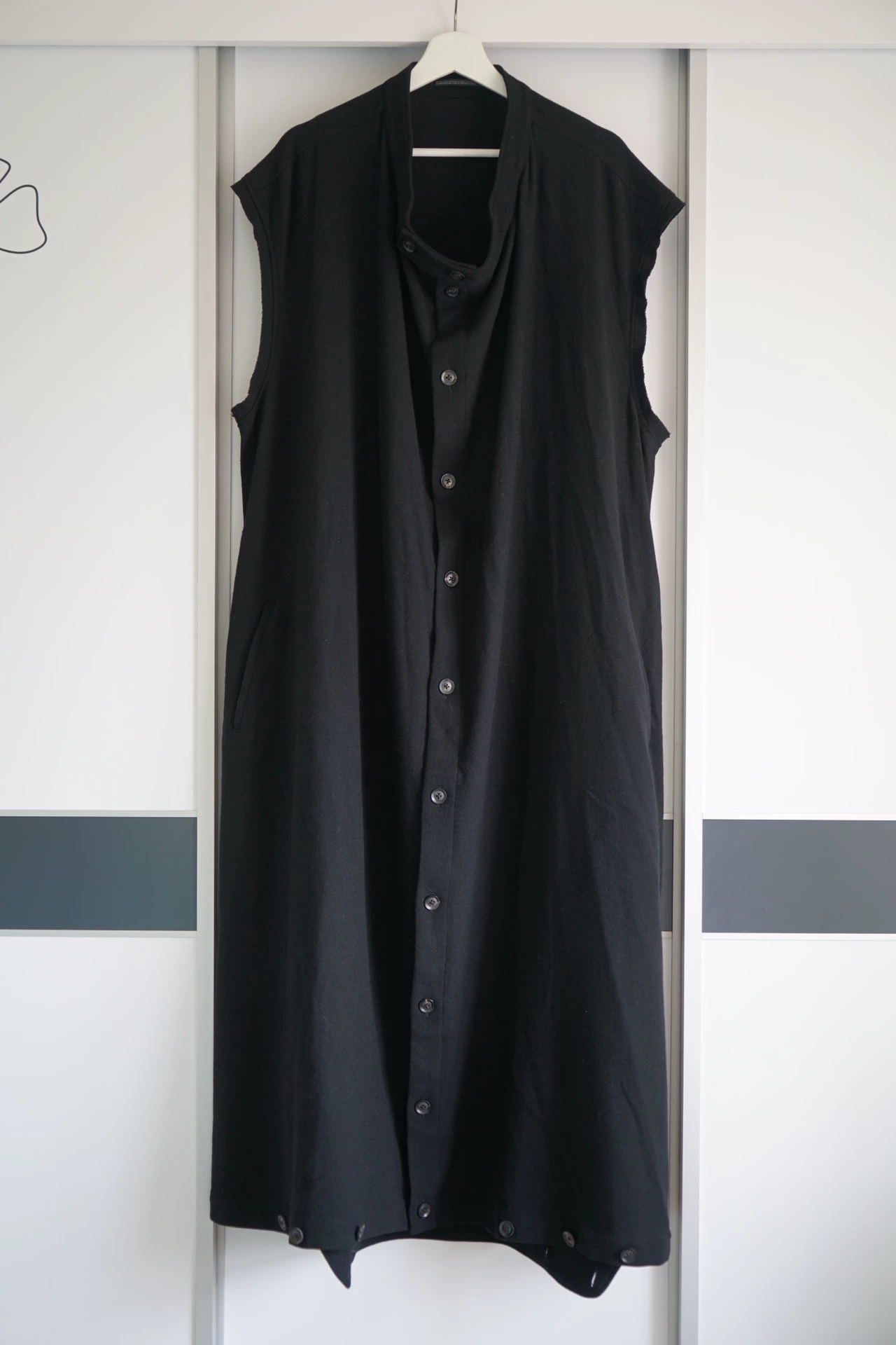 Yohji Yamamoto 18AW Sleeveless Robe Coat