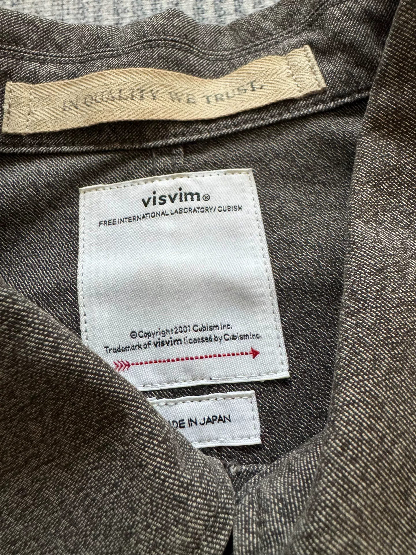 VISVIM 24SS POINTER Wool-Linen Trench Coat — front