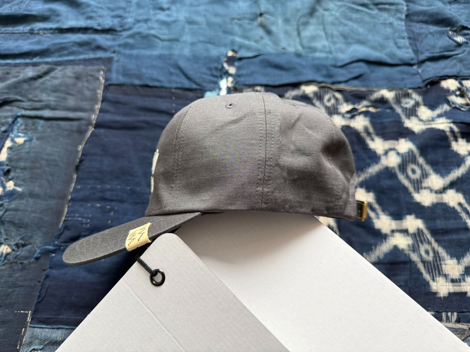 VISVIM 26SS EXCELSIOR II CAP CHARCOAL — front