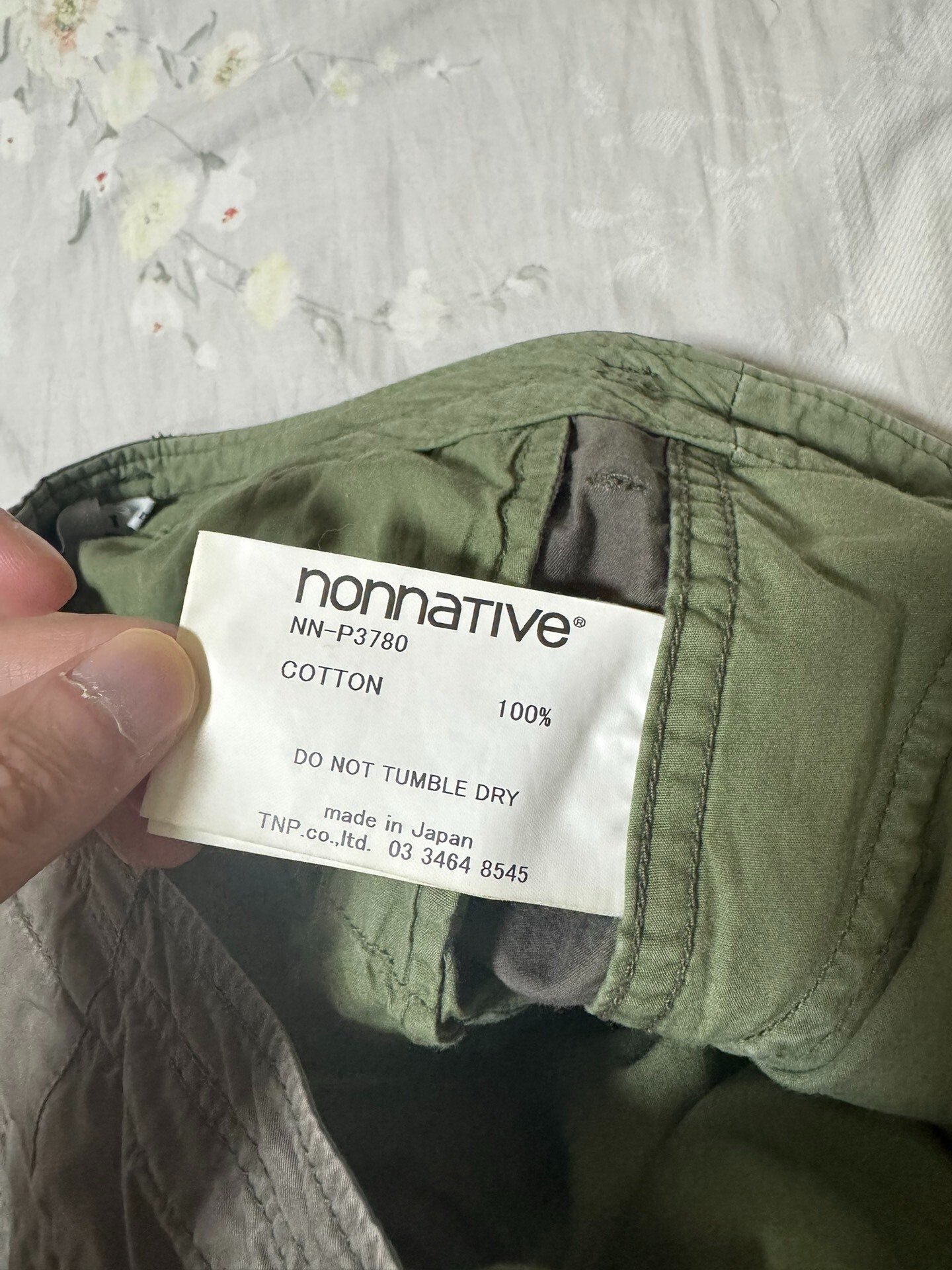nonnative 25ss TROOPER 6P Shorts — back