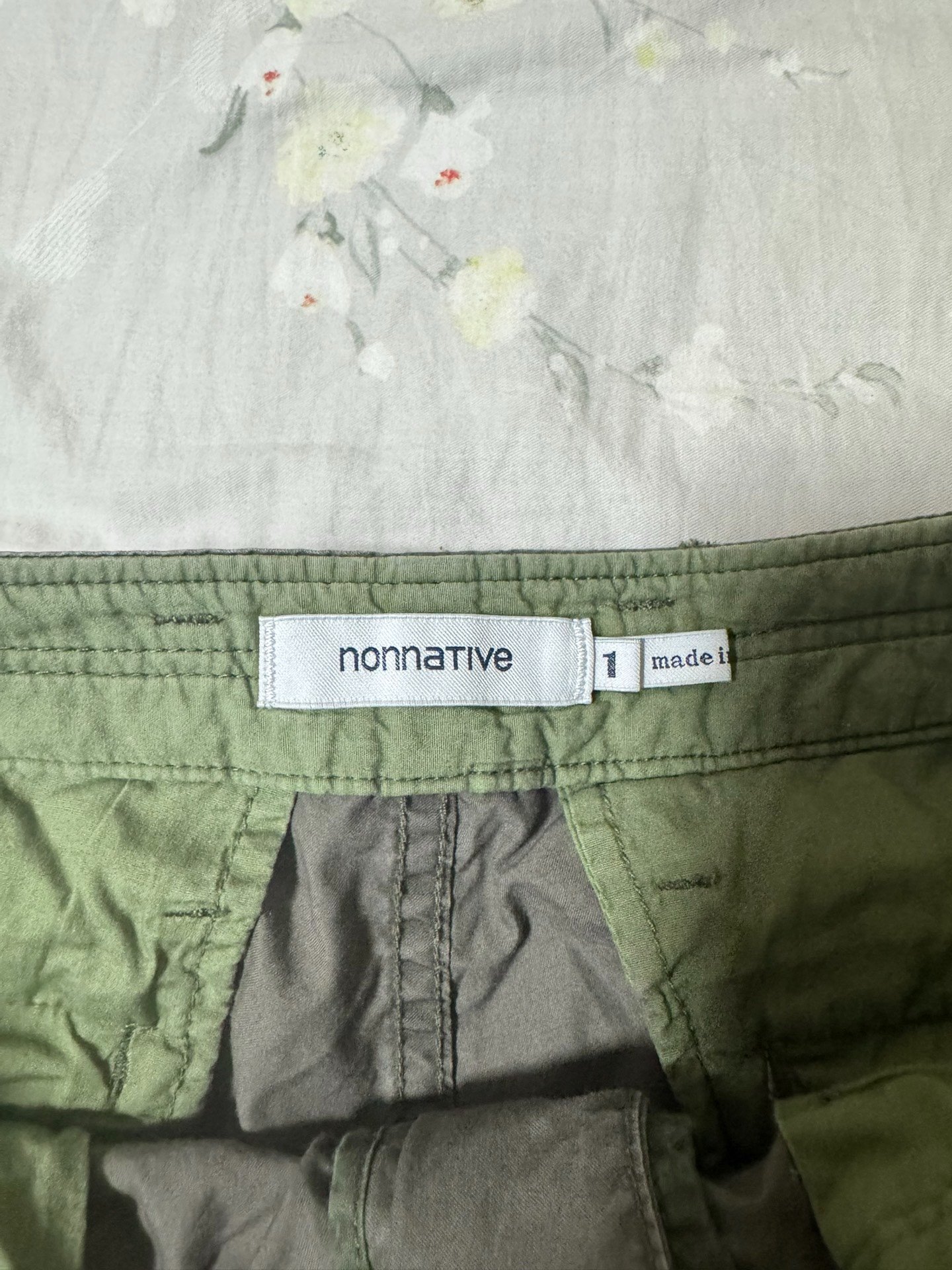 nonnative 25ss TROOPER 6P Shorts — detail