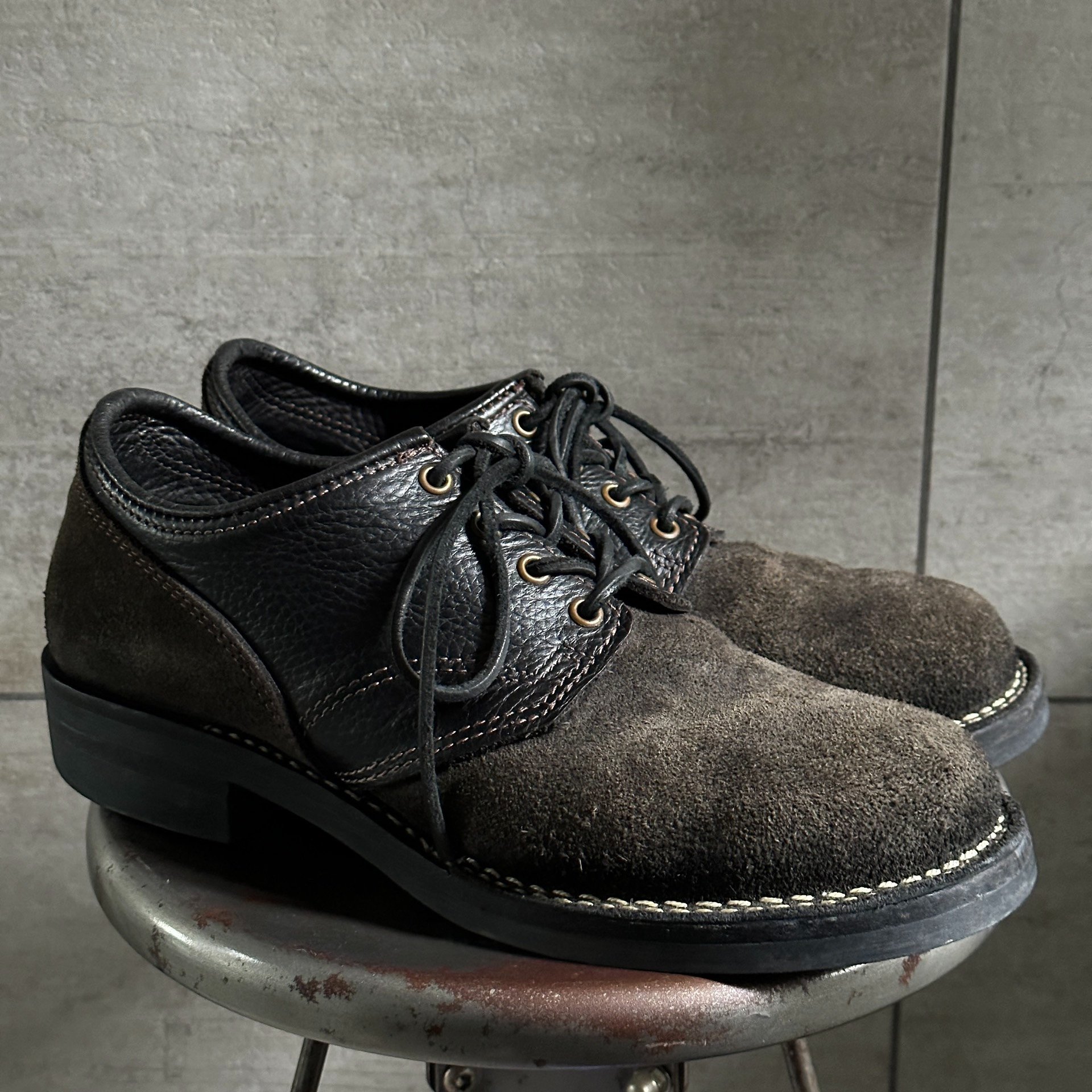 WESCO JAPAN 9E JH Classic Low-Top Work Boots — detail