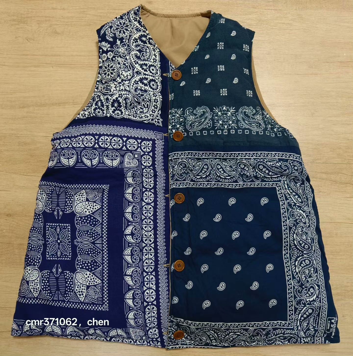VISVIM 21 ICT KORA DOWN VEST — detail