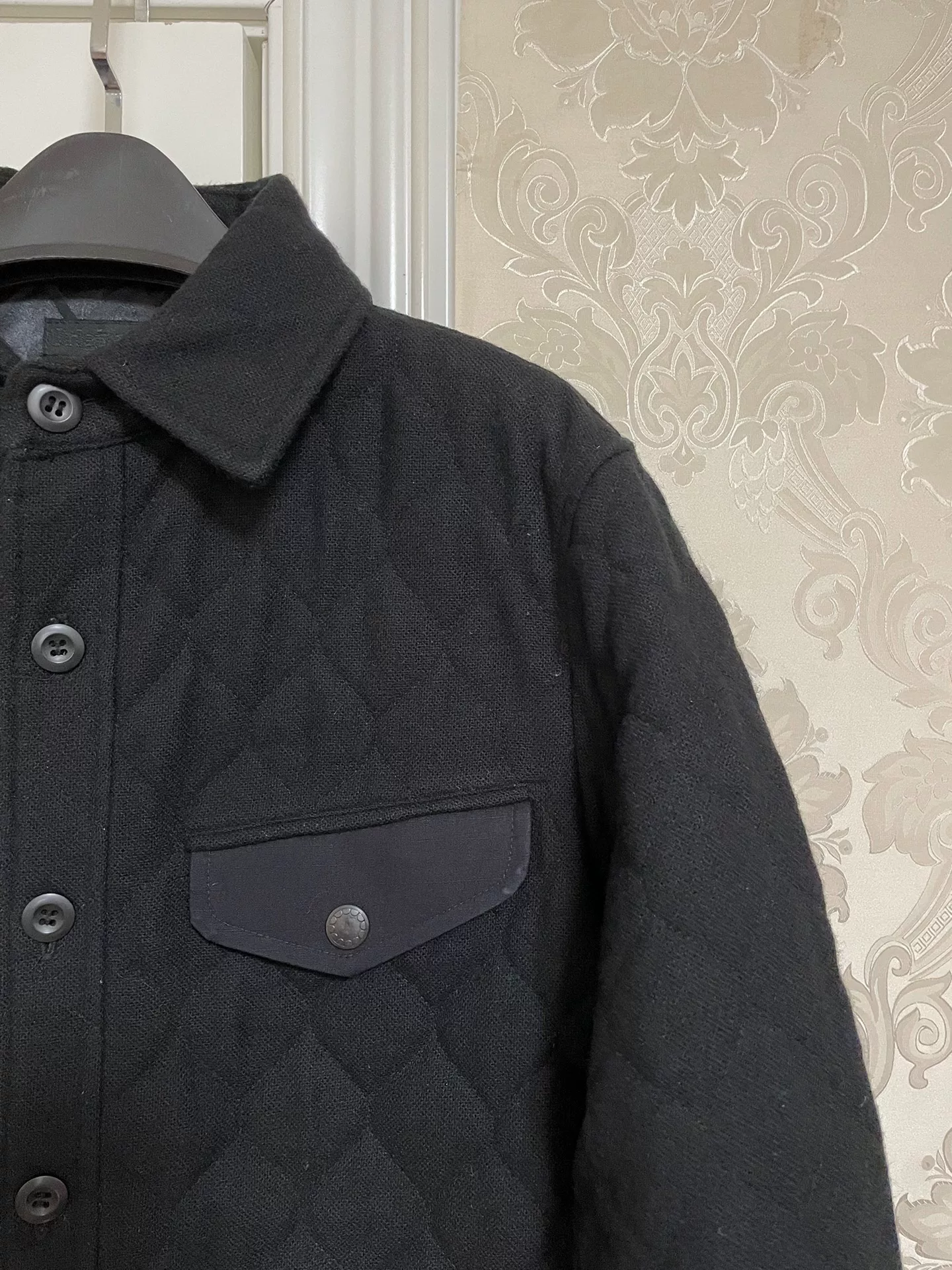 OriginalFake Early KAWS Cotton Coat — detail