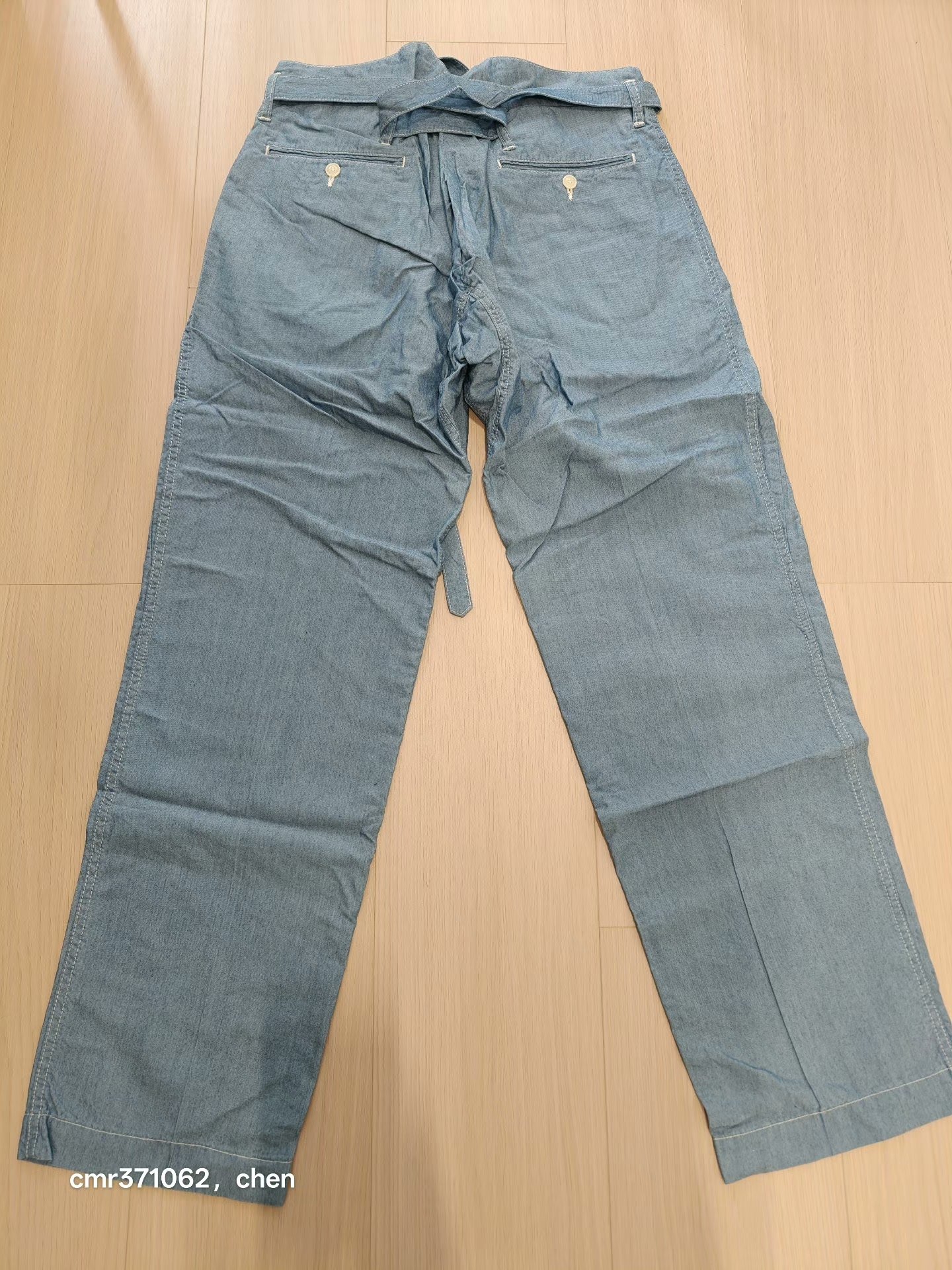 visvim 19ss Spot Hakama Pants — label
