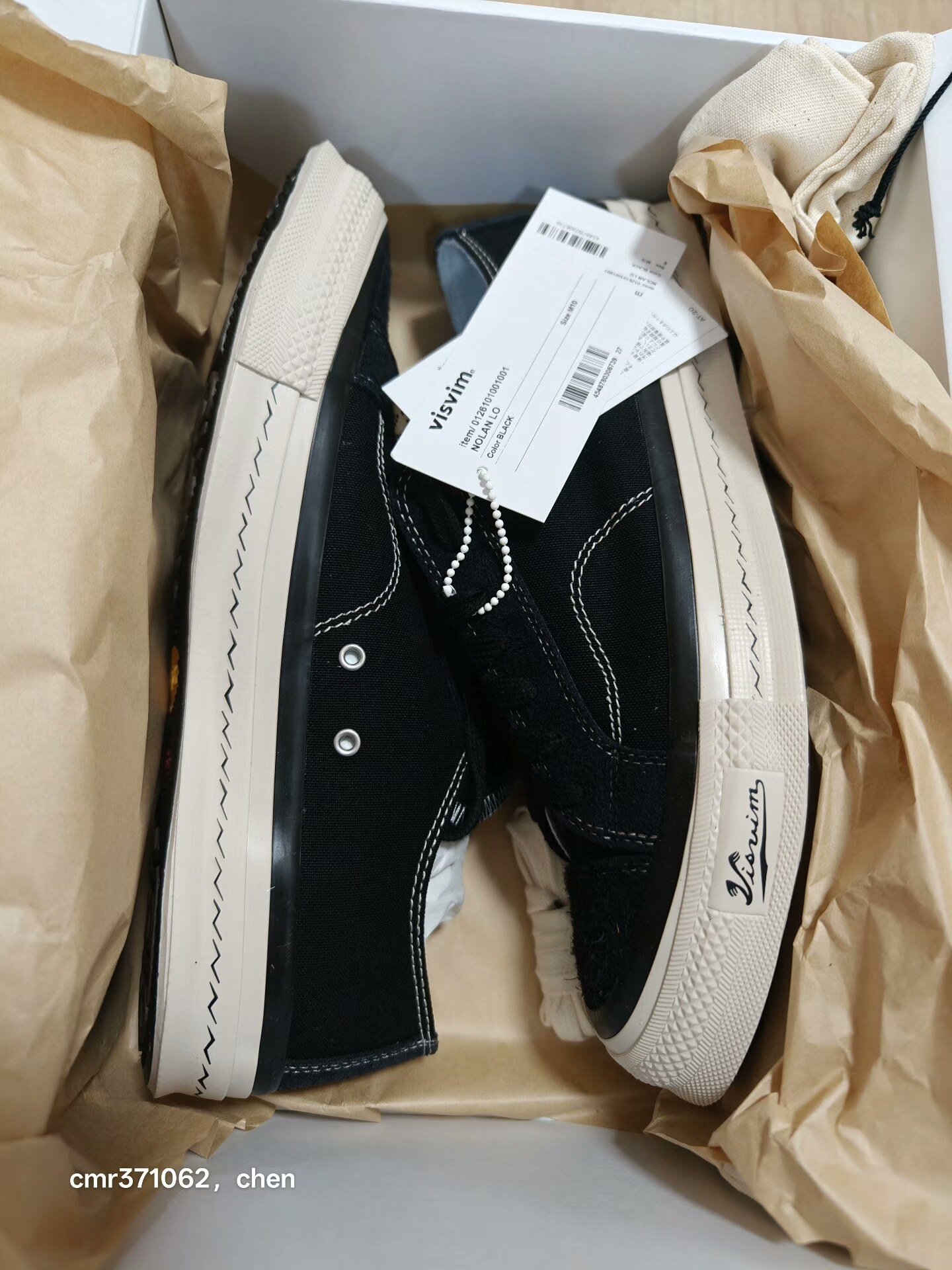 VISVIM 26SS NOLAN LO Sneakers — label