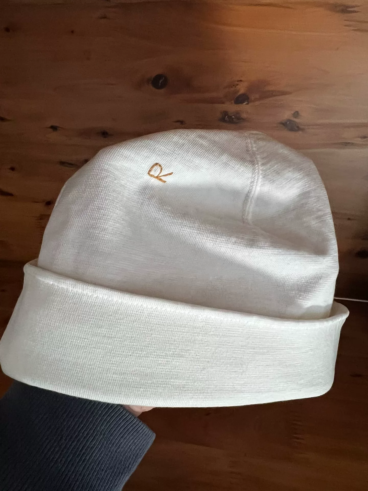 45r New White Knit Hat