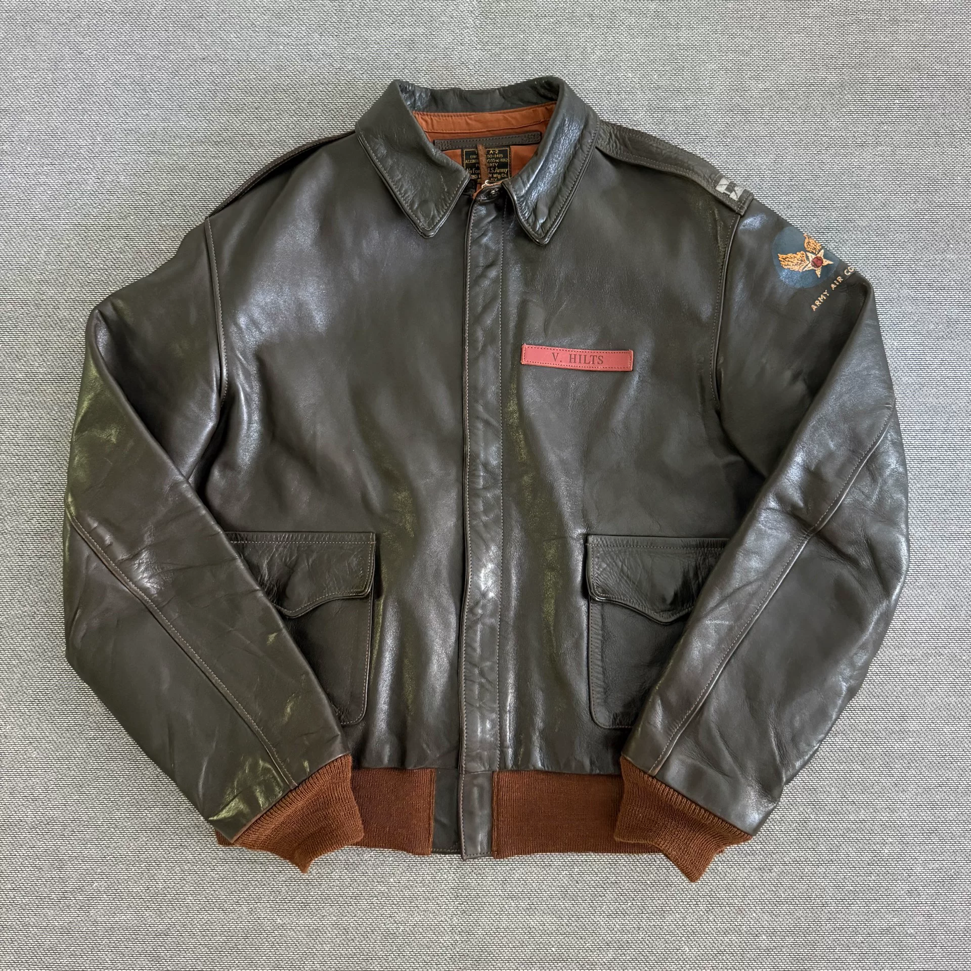 Toys McCoy A2 Horsehide Flight Jacket