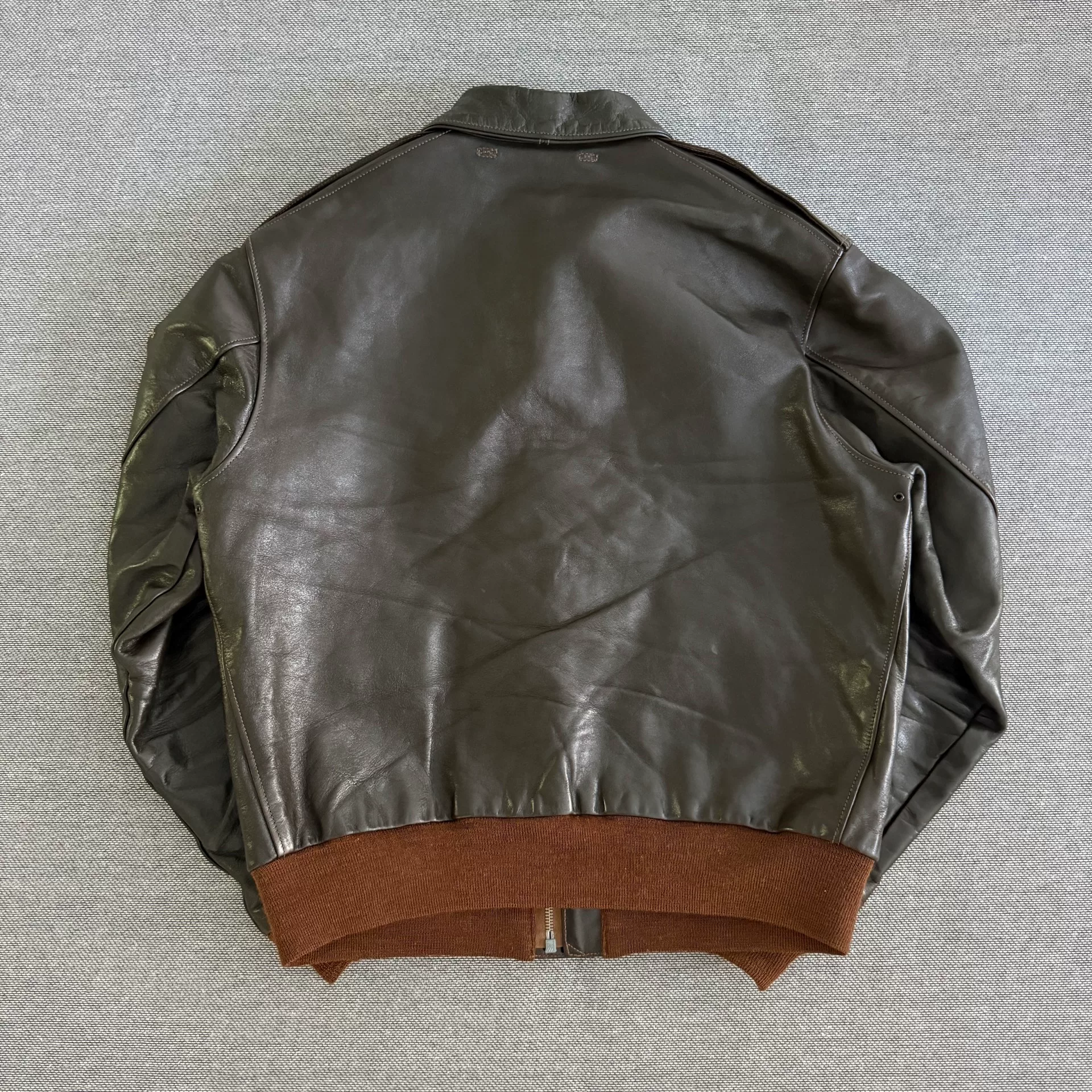 Toys McCoy A2 Horsehide Flight Jacket — front