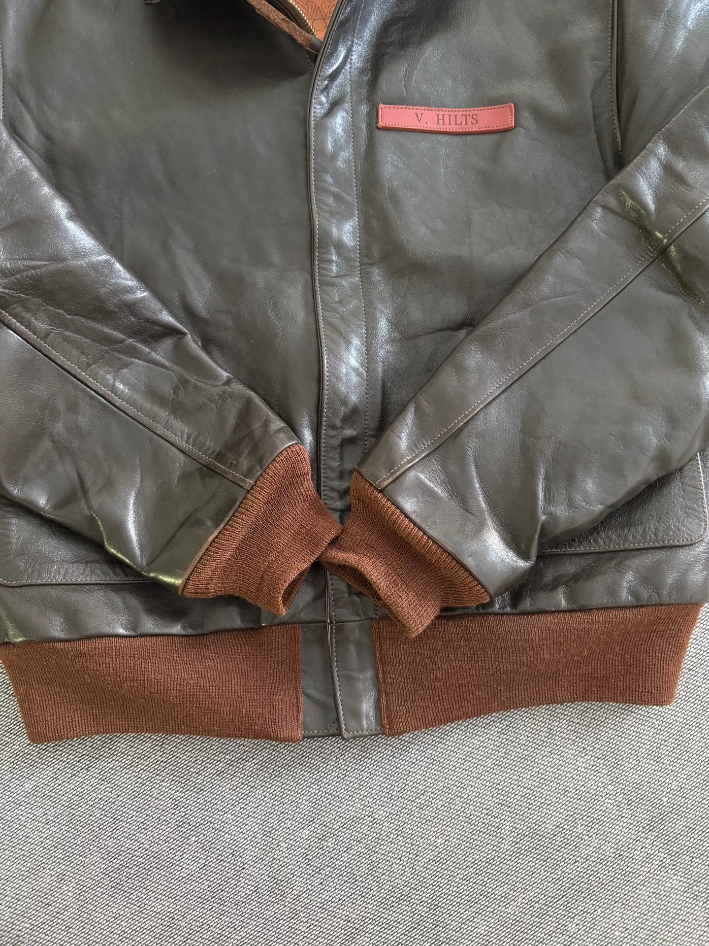 Toys McCoy A2 Horsehide Flight Jacket — back