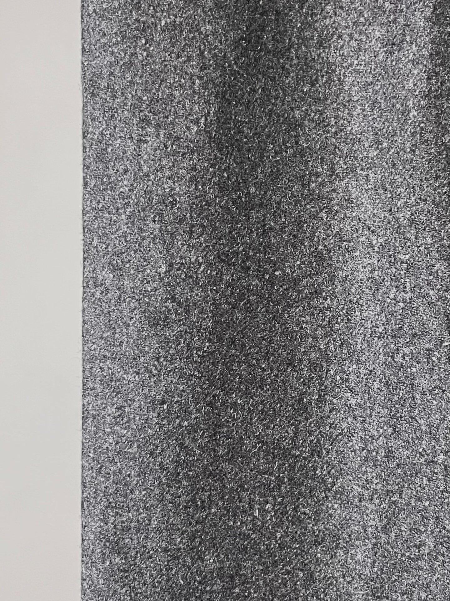 Raf Simons Gray Slim Wool Blend Pants — label