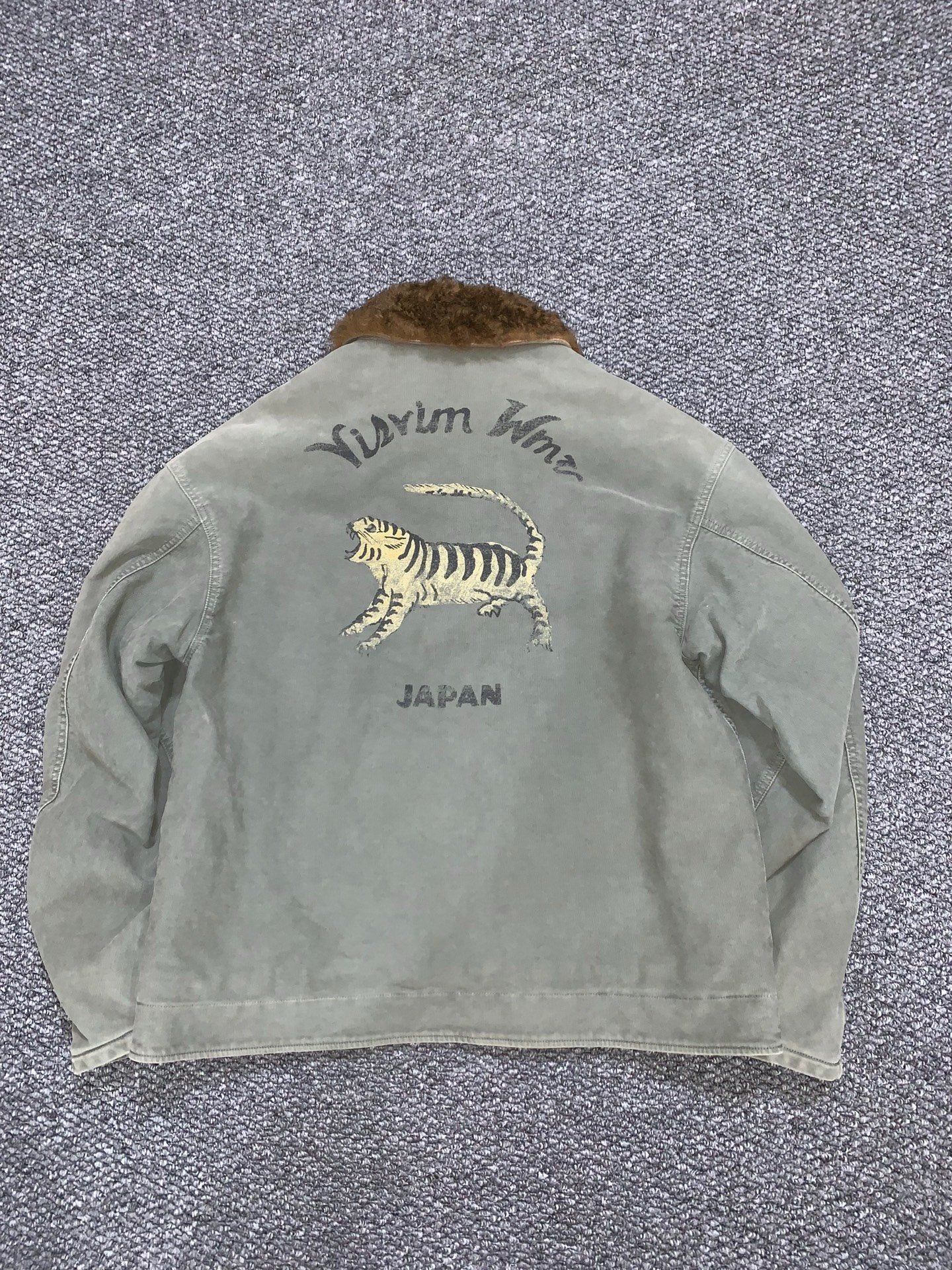 VISVIM 24SS PURSER DECK JKT Fur Collar — back