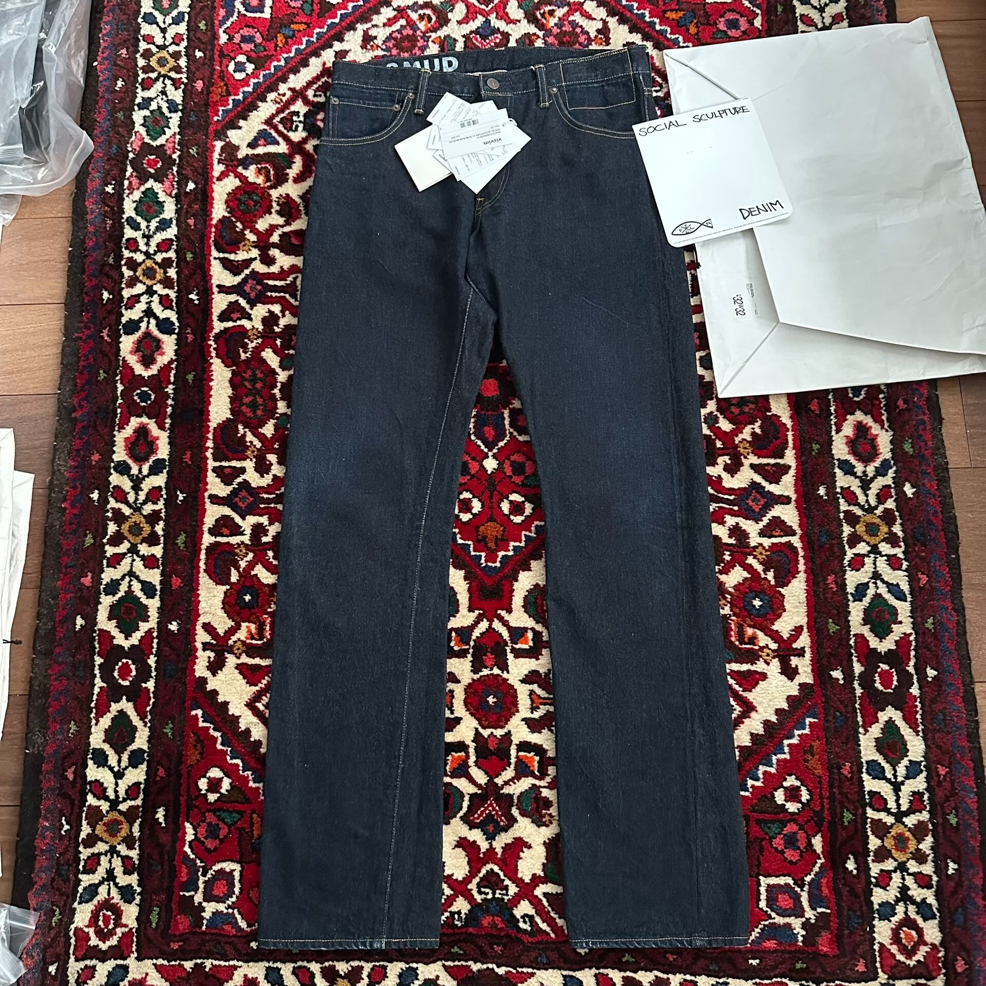 visvim 23AW 01.2mud Mud-Dye Jeans
